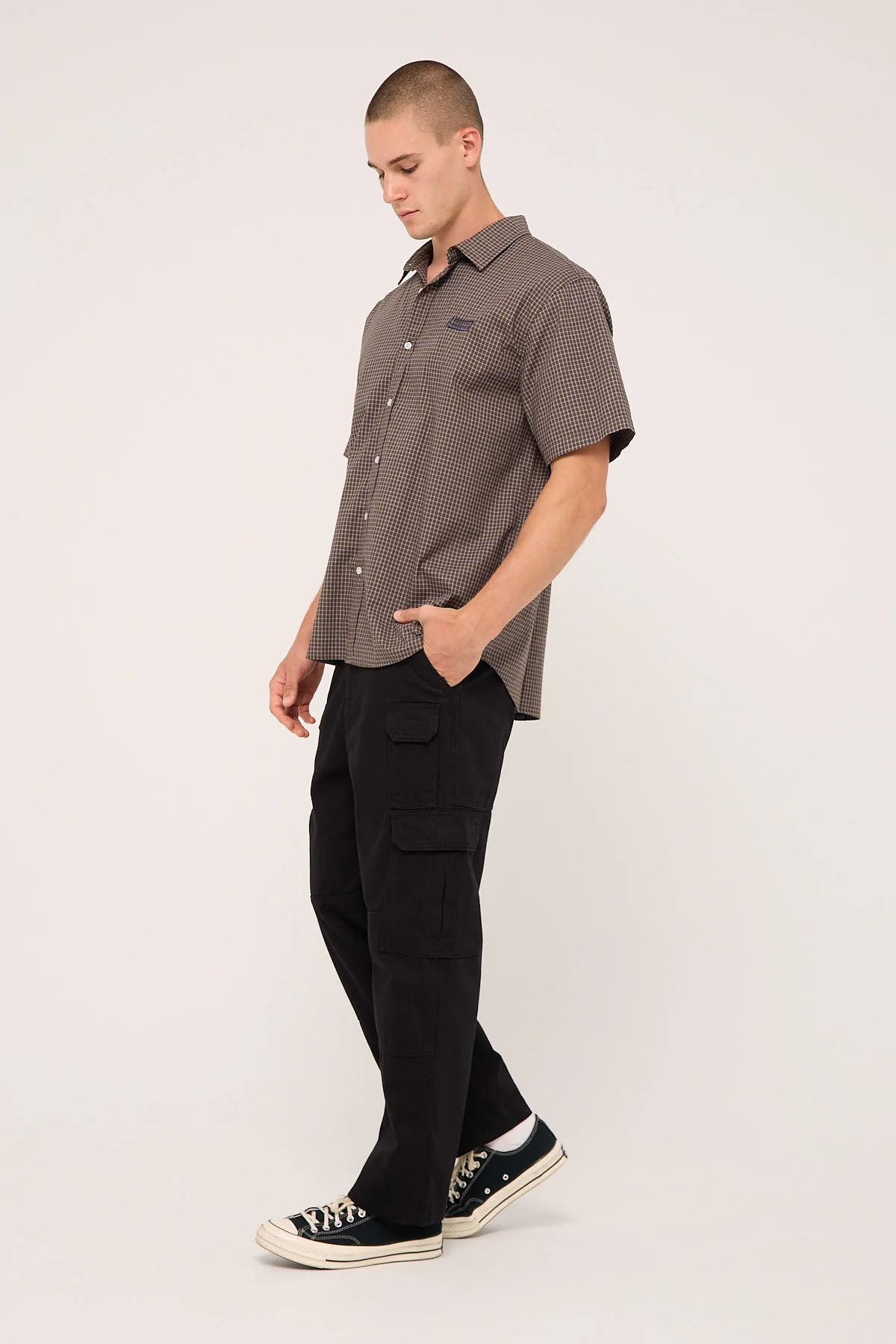 Thrills Big Slacker Union Utility Pant Black - Image 3