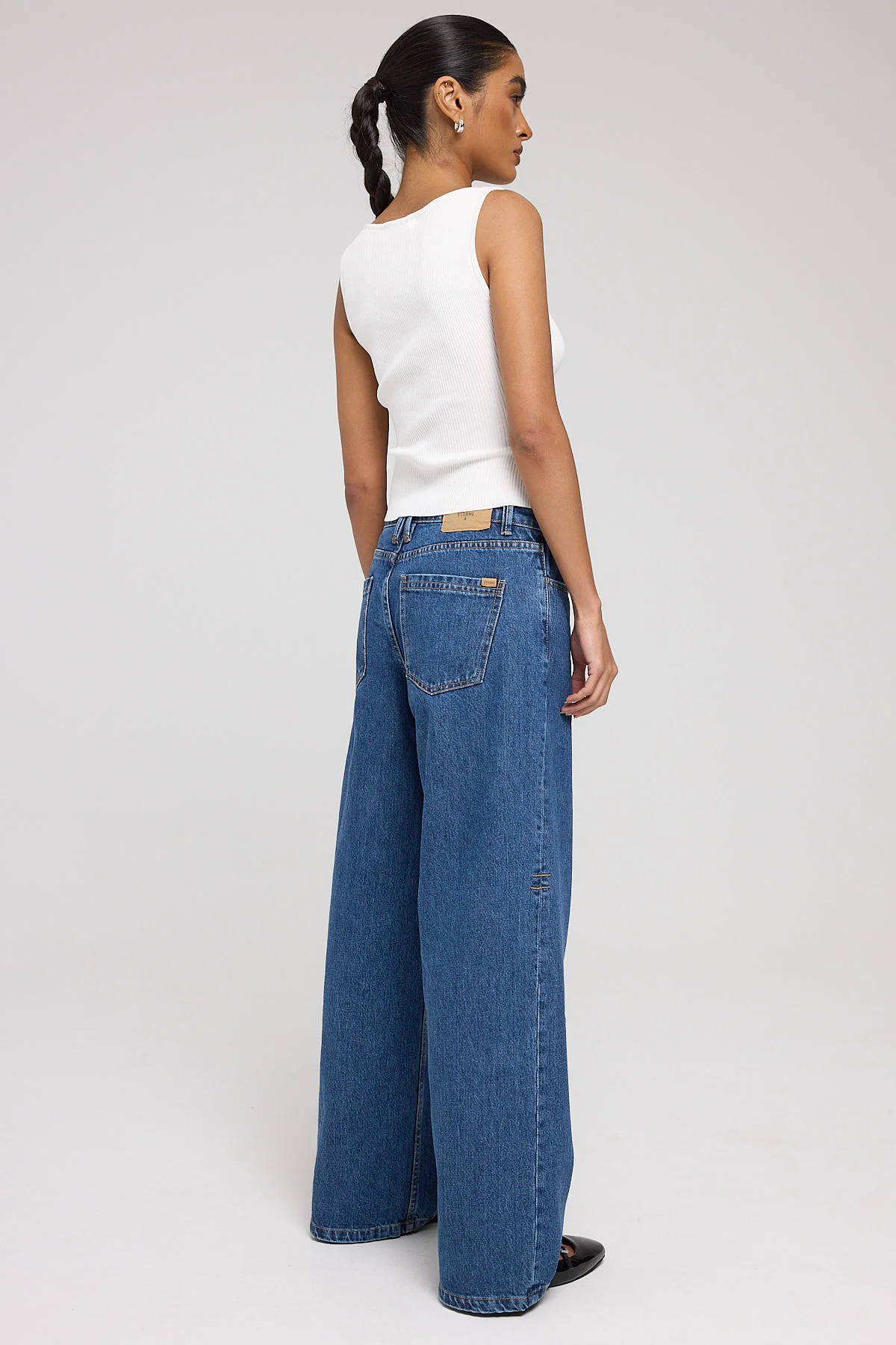 Thrills Billie Low Rise Baggy Jean Rinsed Blues - Image 6