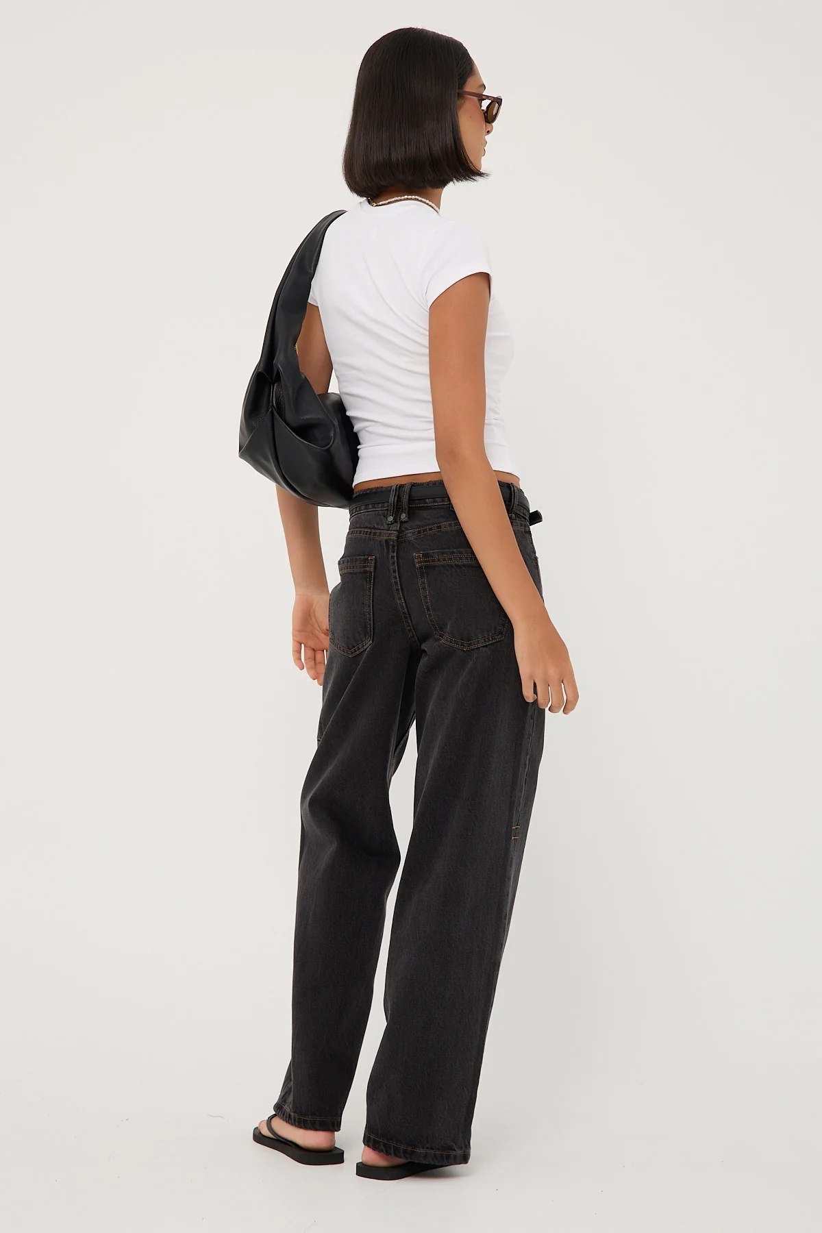 Thrills Billie Low Jean Black Bull - Image 5