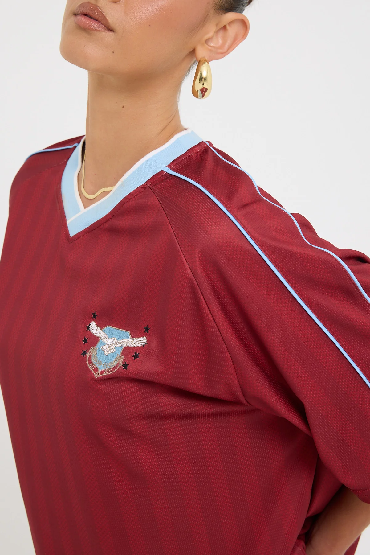 Thrills Centennial Comp Jersey Dark Cherry - Image 4