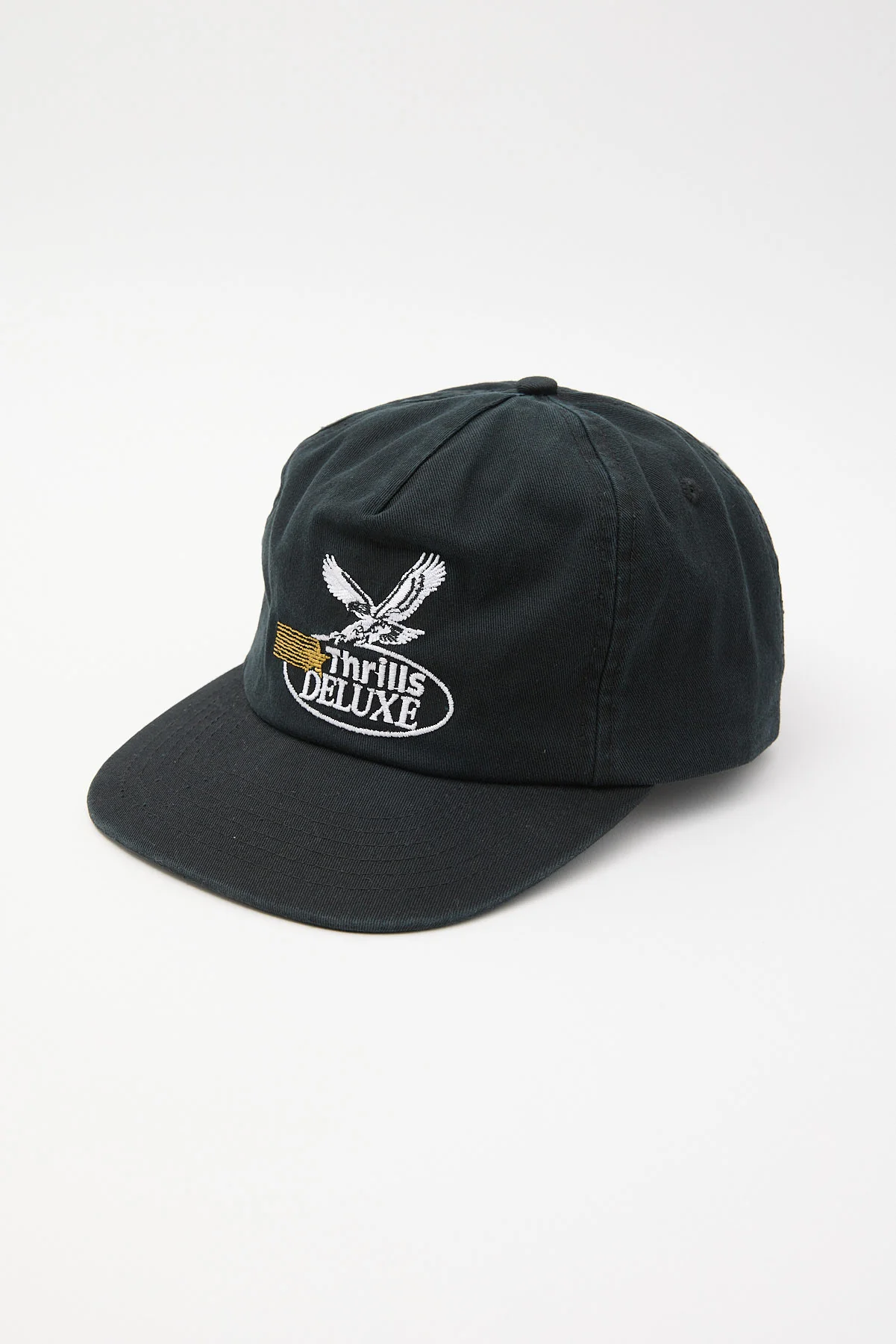 Thrills Deluxe 5 Panel Cap Black - Image 2
