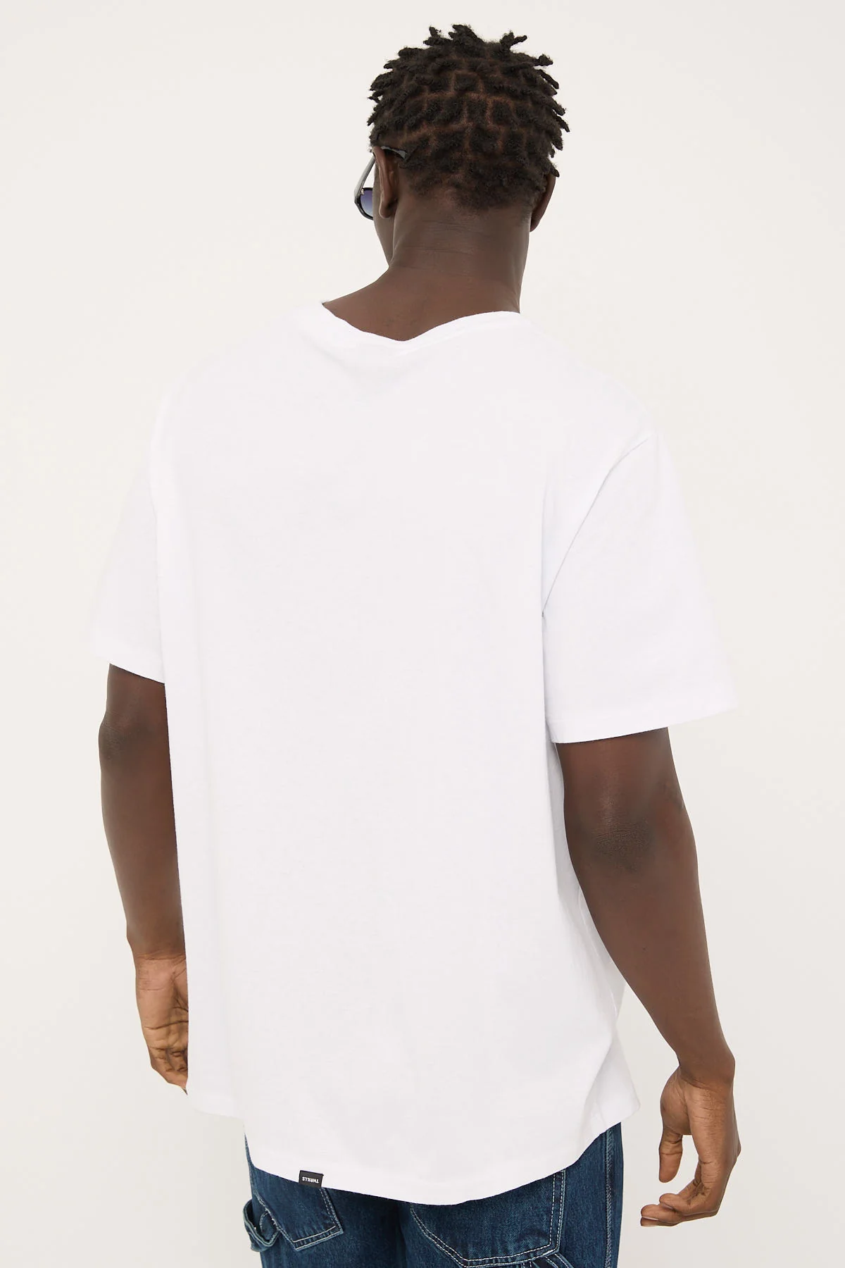 Thrills Logic Merch Fit Tee White - Image 5