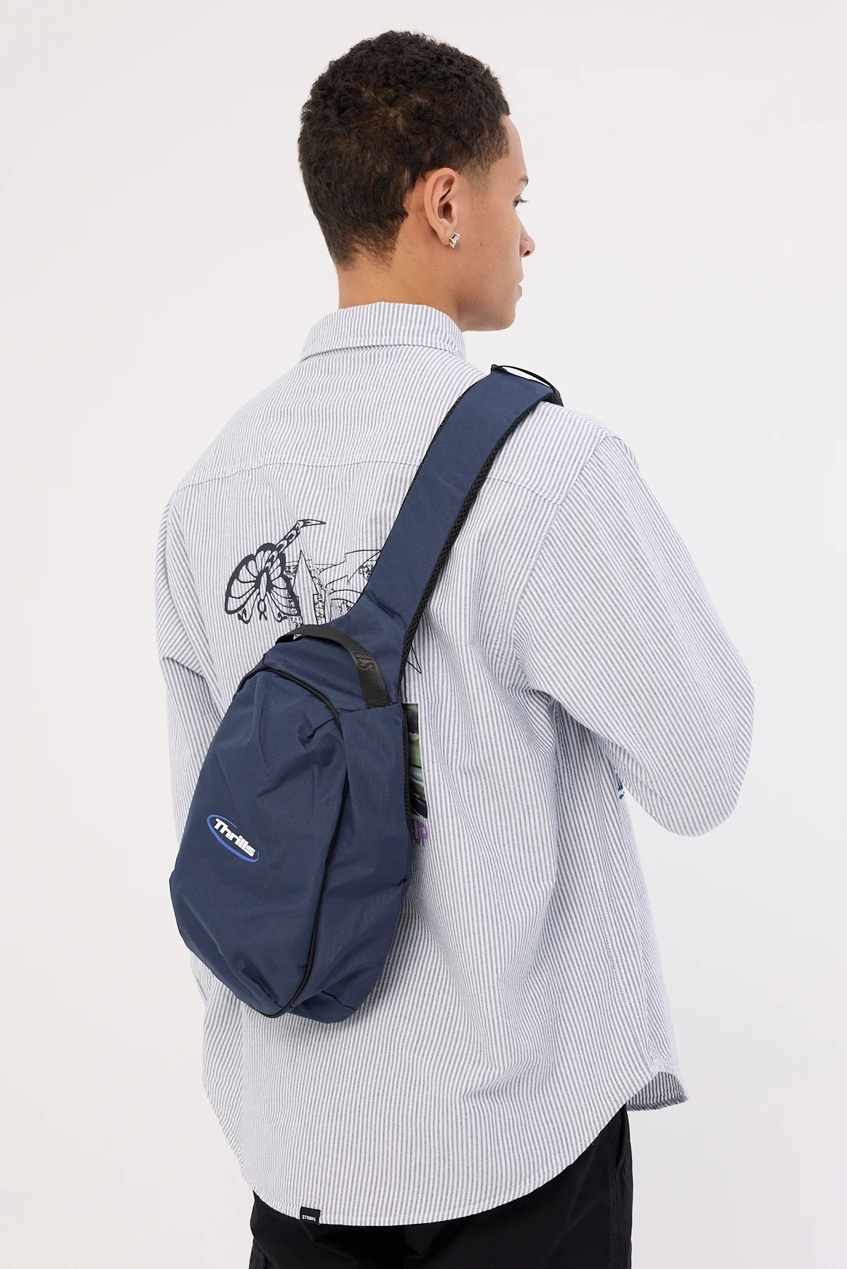 Thrills Pharm Sling Bag Navy - Image 4