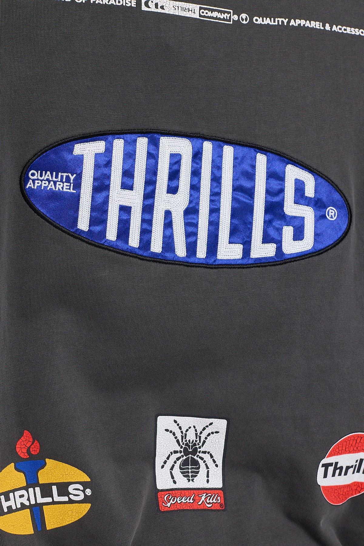 Thrills Rapid Response Box Fit Oversize Tee Merch Black - Image 6