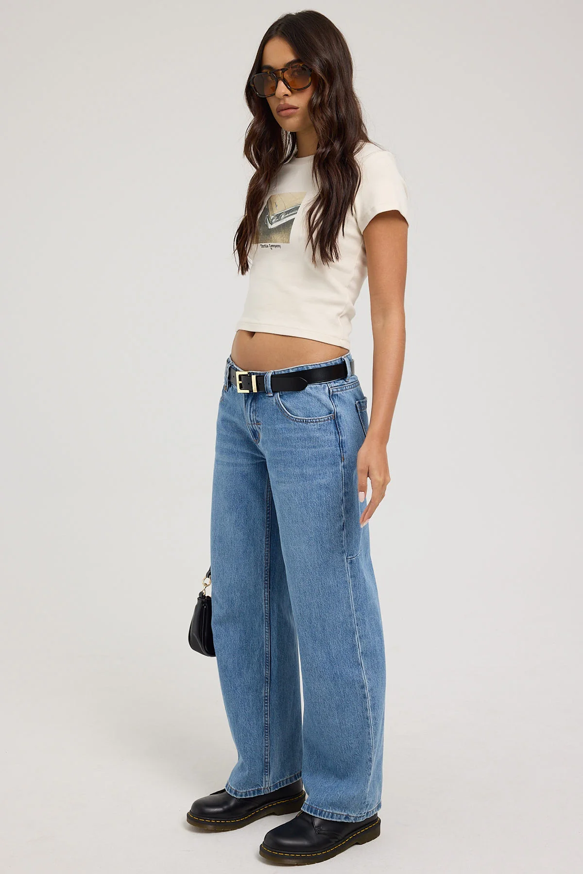 Thrills Saskia Jean Dark Dust Blue - Image 2