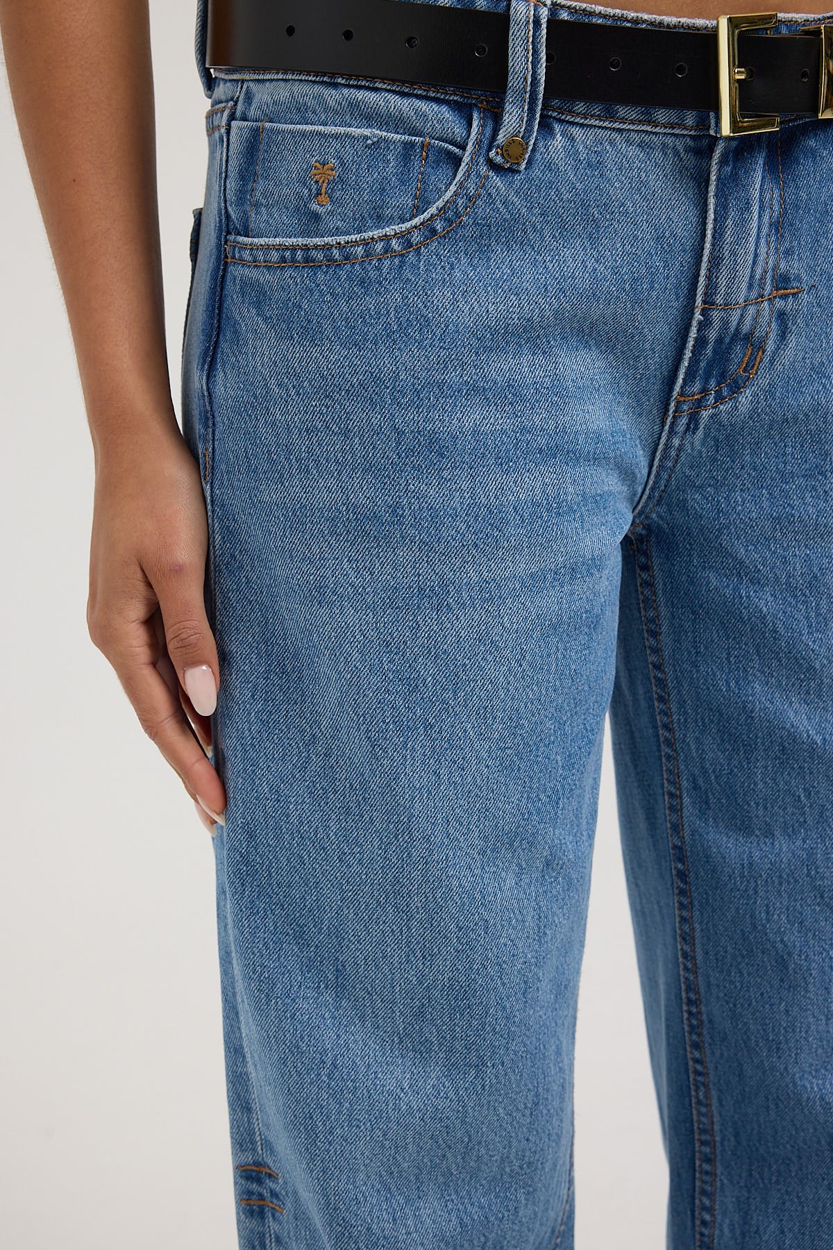 Thrills Saskia Jean Dark Dust Blue - Image 5