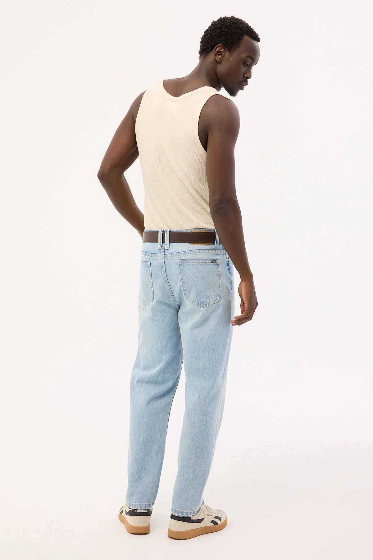 Thrills Slacker Denim Straight Jean Ash Blue - Image 5