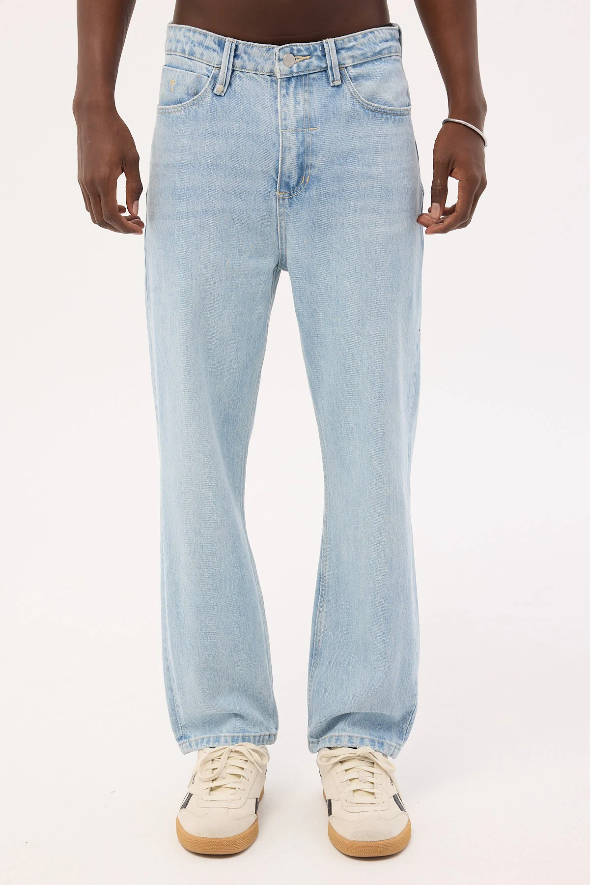 Thrills Slacker Denim Straight Jean Ash Blue - Image 8