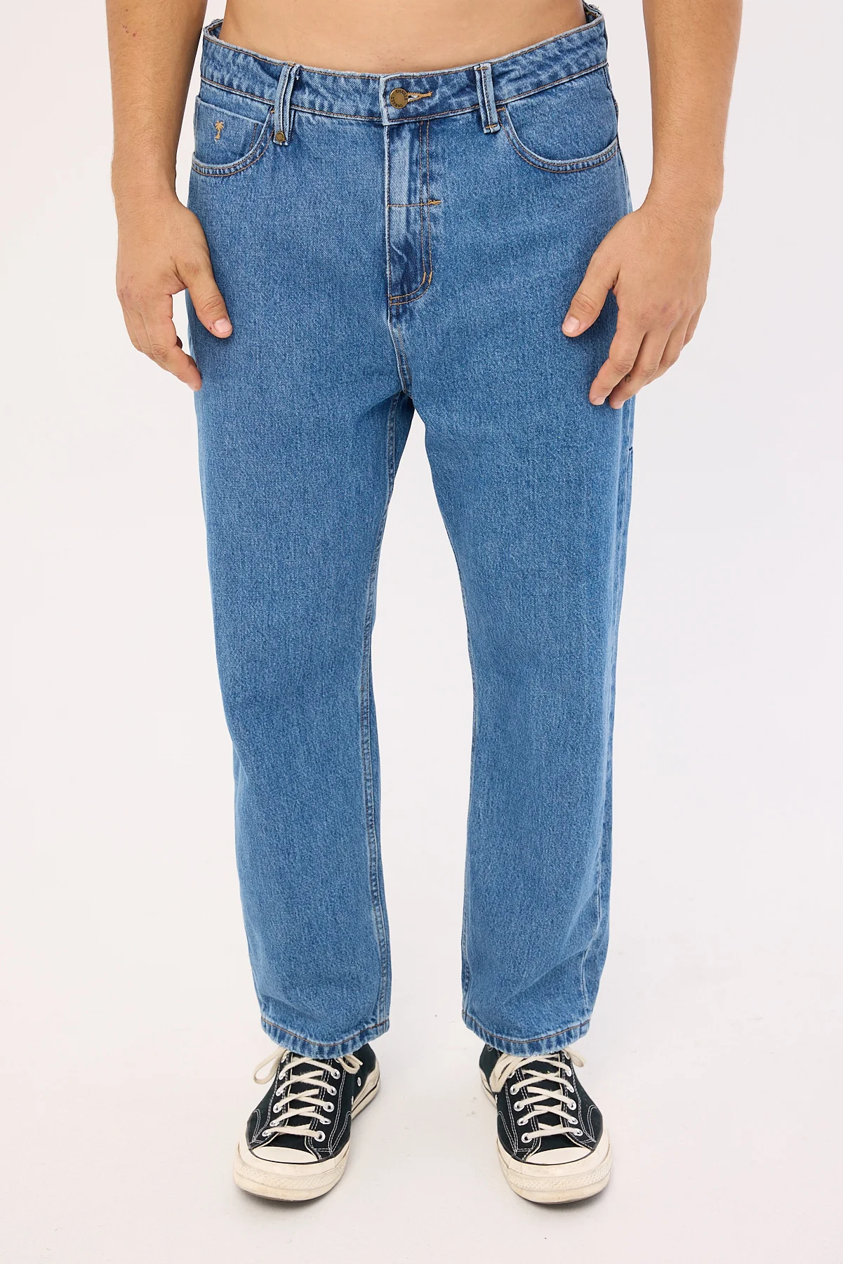 Thrills Slacker Jean Eternal Mid Blue - Image 8