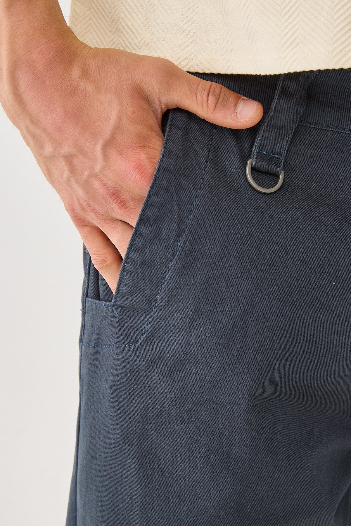 Thrills Thrills Union Slacker Work Chino Petrol - Image 5