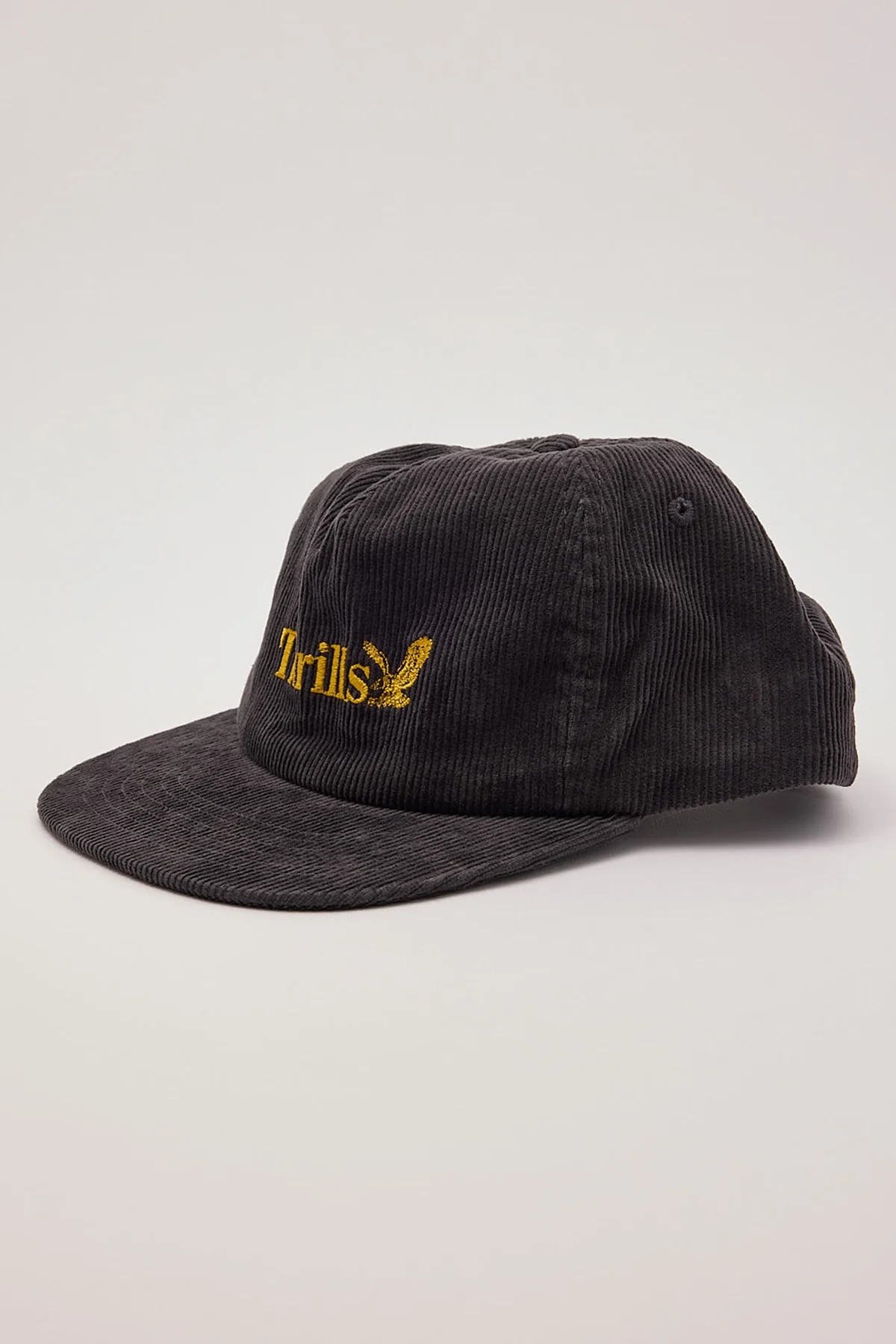 Thrills Thrills Workwear 5 Panel Cap Dark Charcoal - Image 2