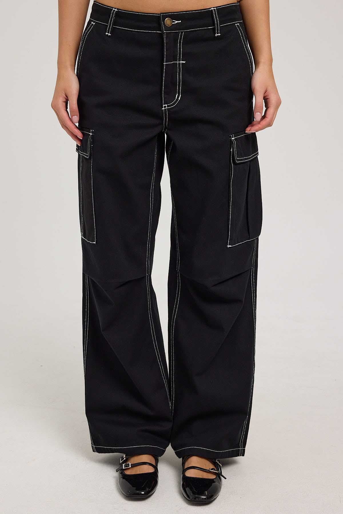 Thrills Union Slouch Pant Black - Image 6