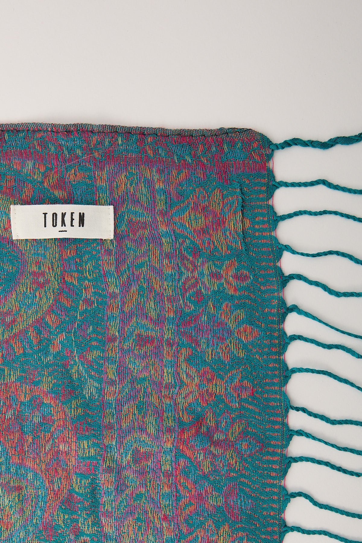 Token Sasha Shawl Turquoise - Image 2