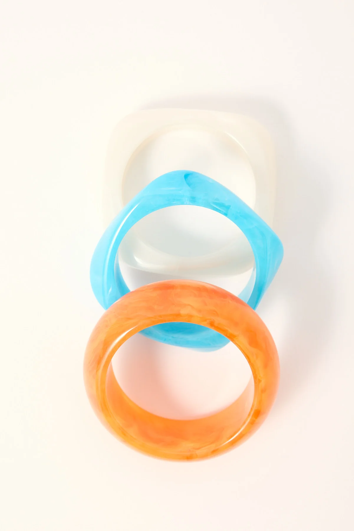 Token Maggie Resin Bangle 3 Pack Multi