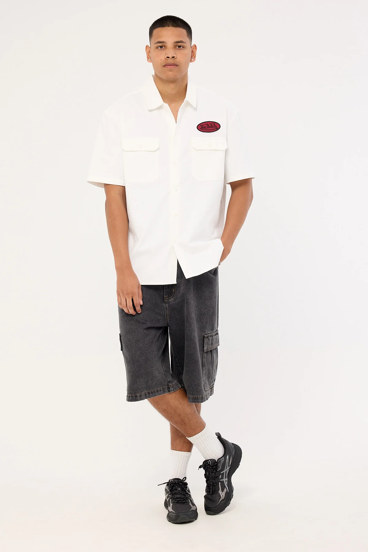 Von Dutch Oval Shirt White - Image 3