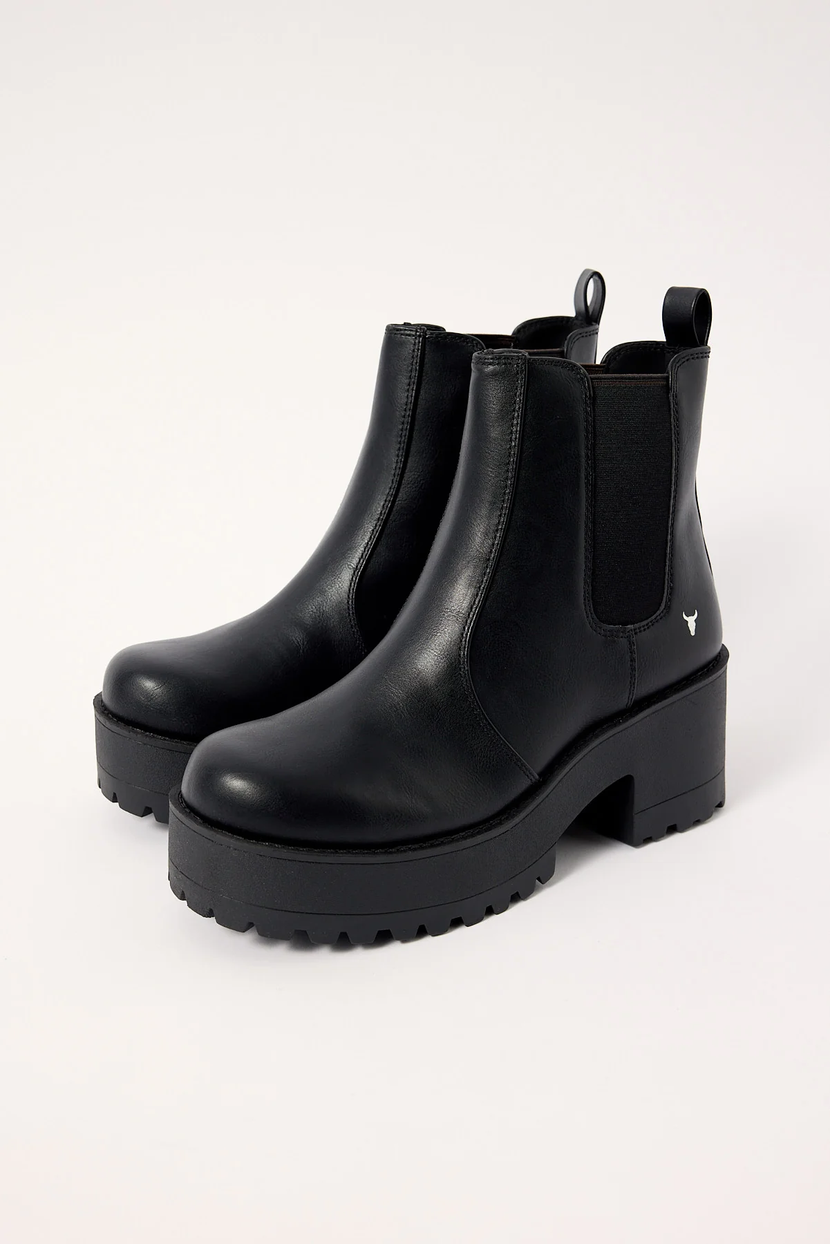 Windsor Smith Evolve Boot Black PU - Image 3