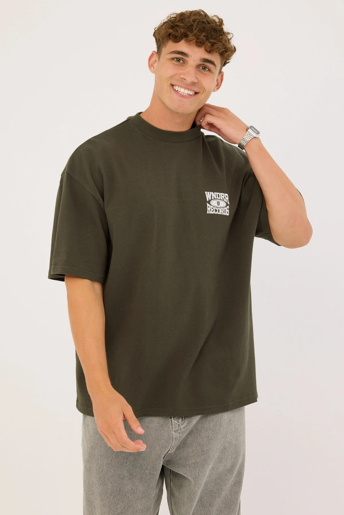 Wndrr Arc Heavy Weight Tee Ink - Image 4
