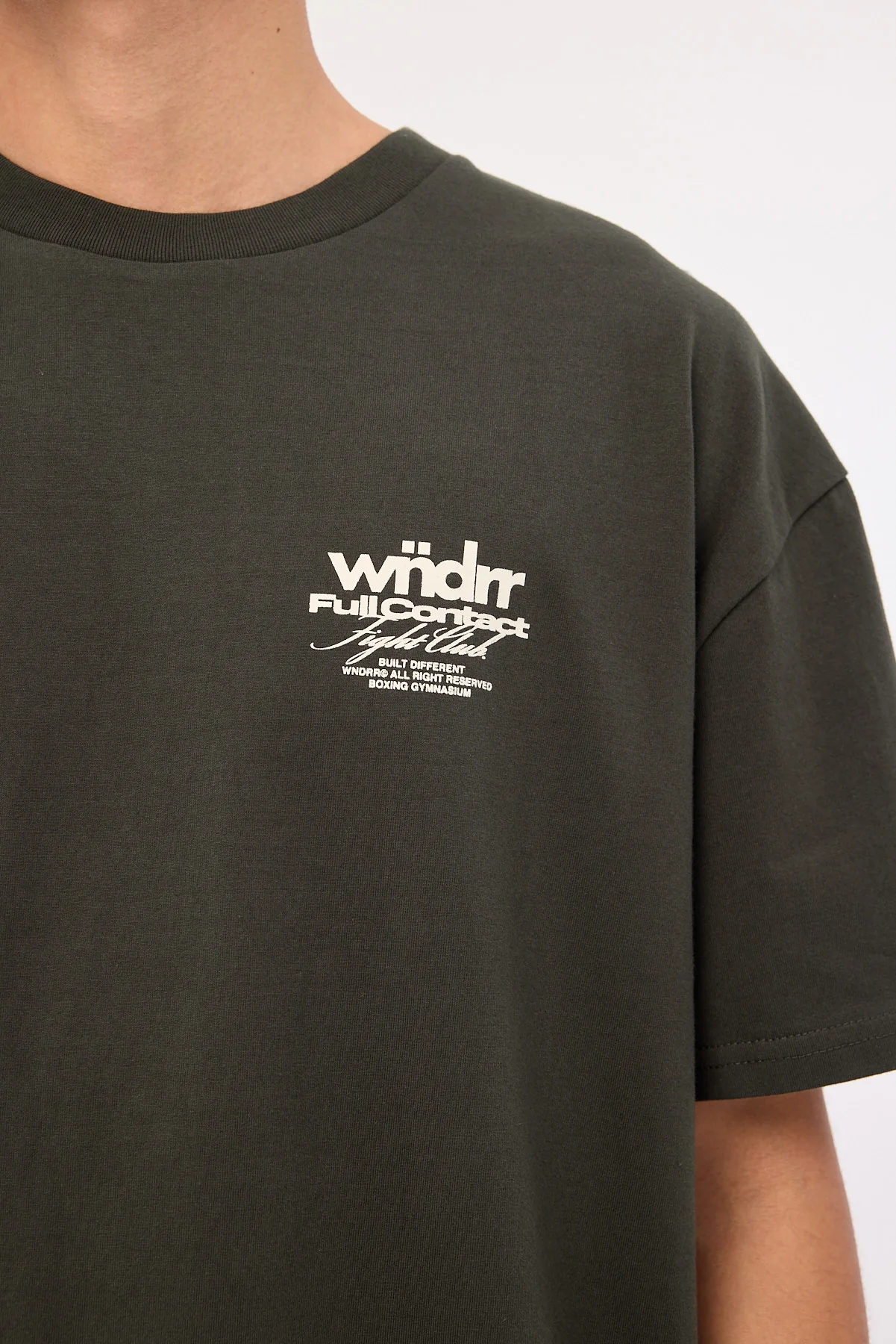 Wndrr Full Contact Box Fit Tee Ink - Image 4