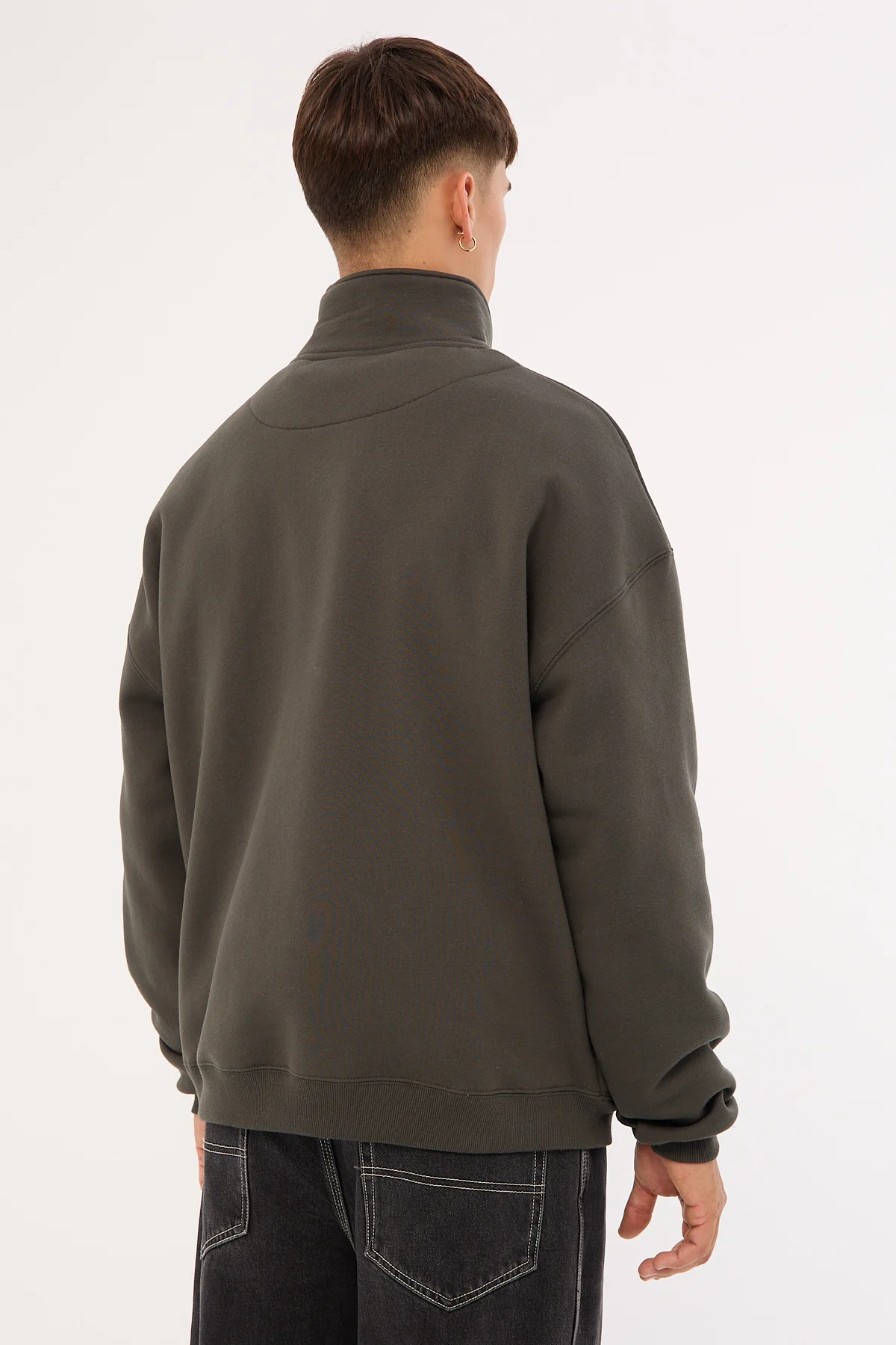 Wndrr Starter Panel 1/4 Zip Sweat Ink - Image 4