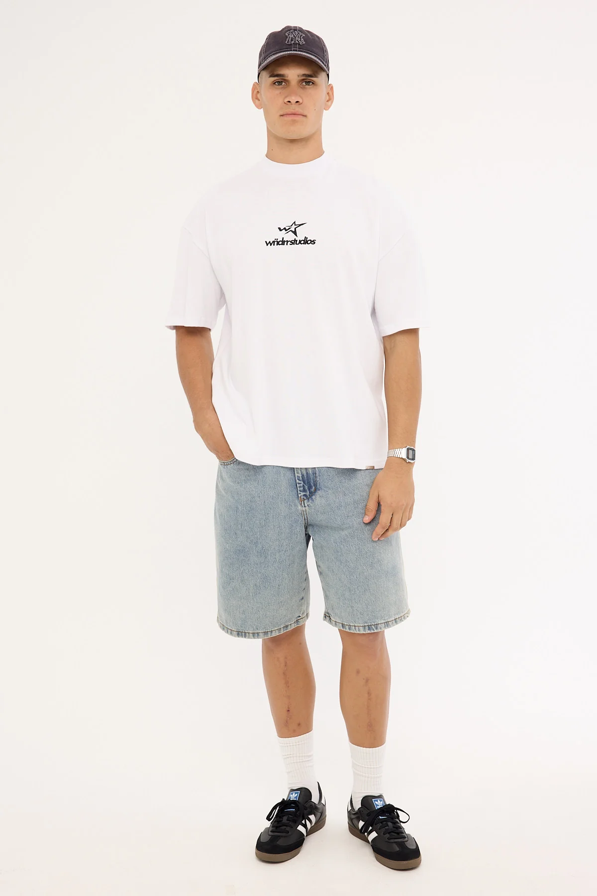 Wndrr Stxrhaus Heavy Weight Tee White - Image 2