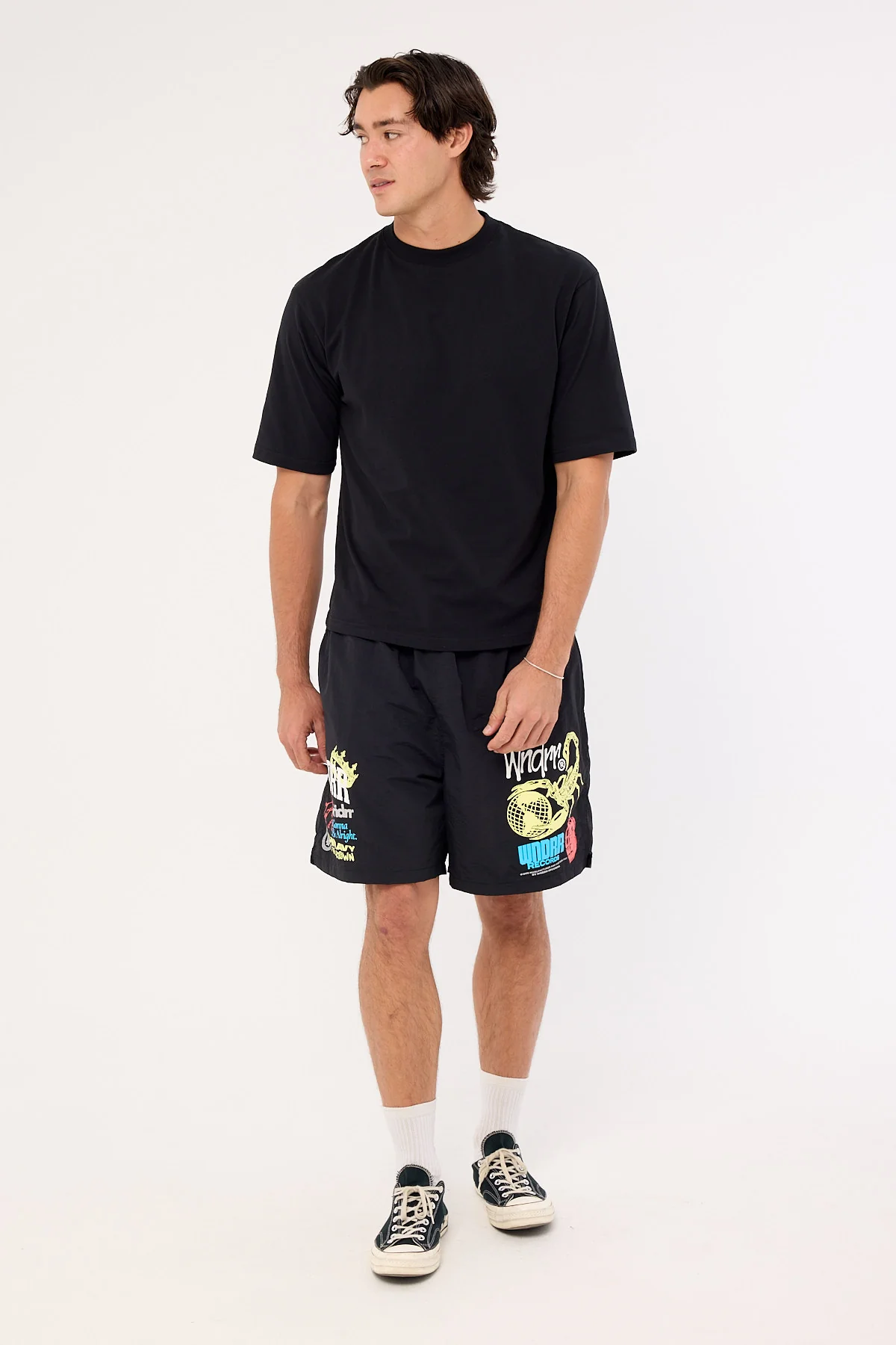 Wndrr Syndicate Swim Short Black - Image 2
