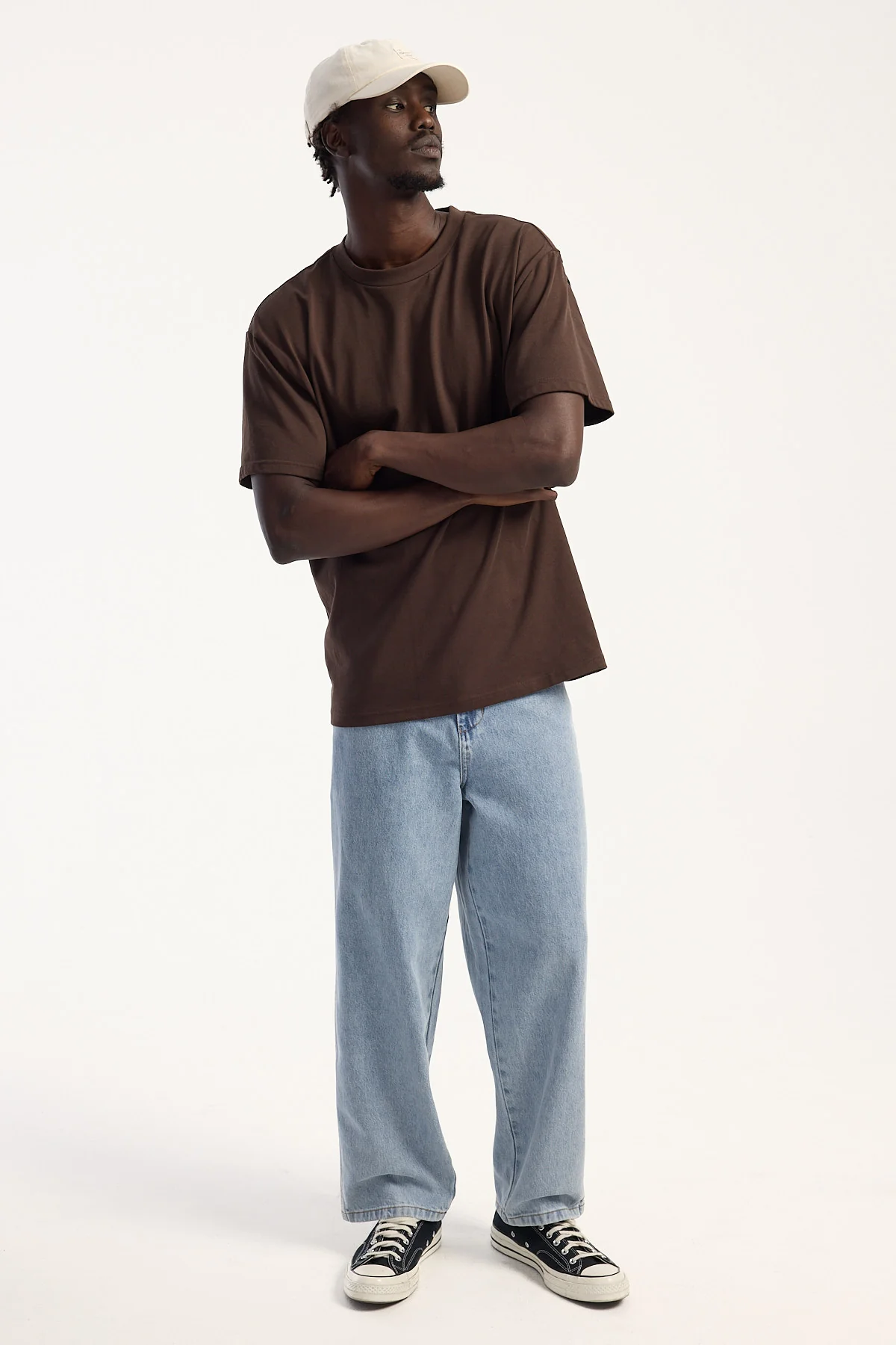 Worship Big Dawgs Baggy Jean Worn Blue - Image 3