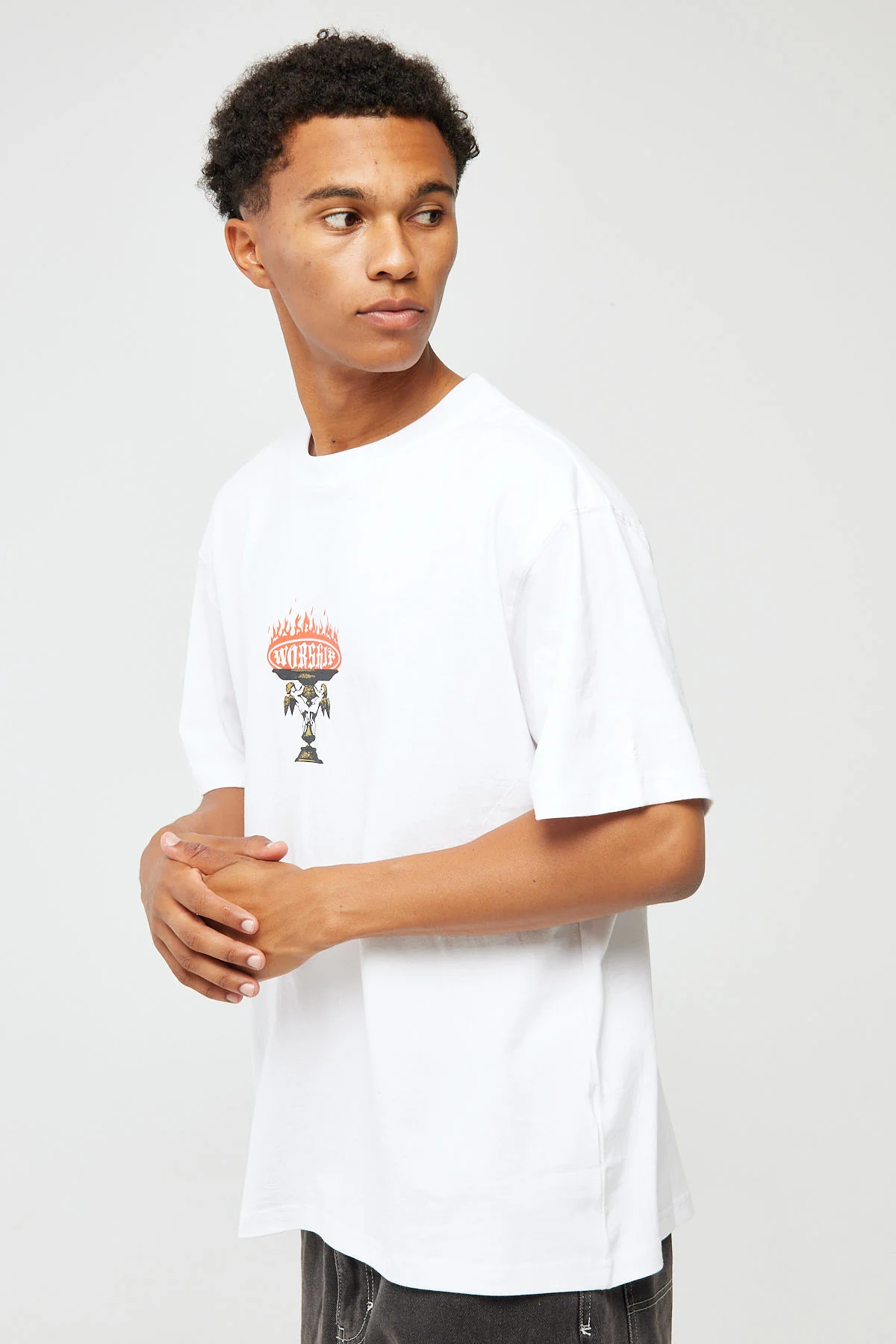 Worship Chalice Tee White - Image 4