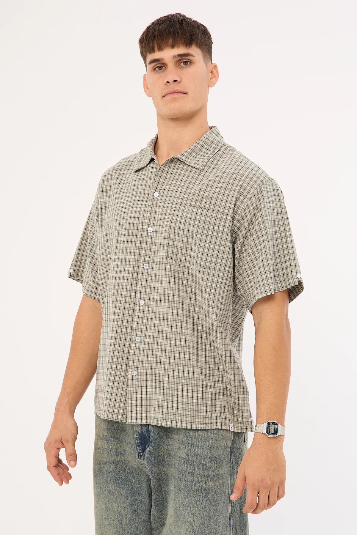 Worship Cherub Short Sleeve Shirt Mineral - Image 3