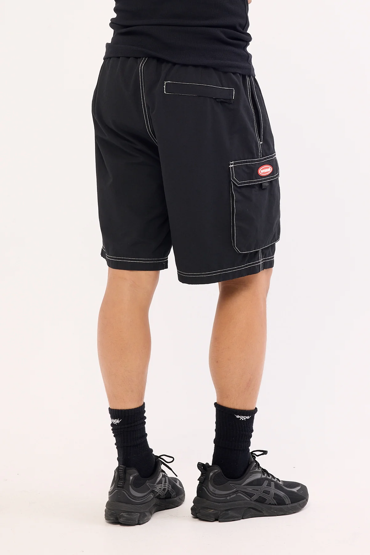 Worship Cherub Swim Short Black - Image 5