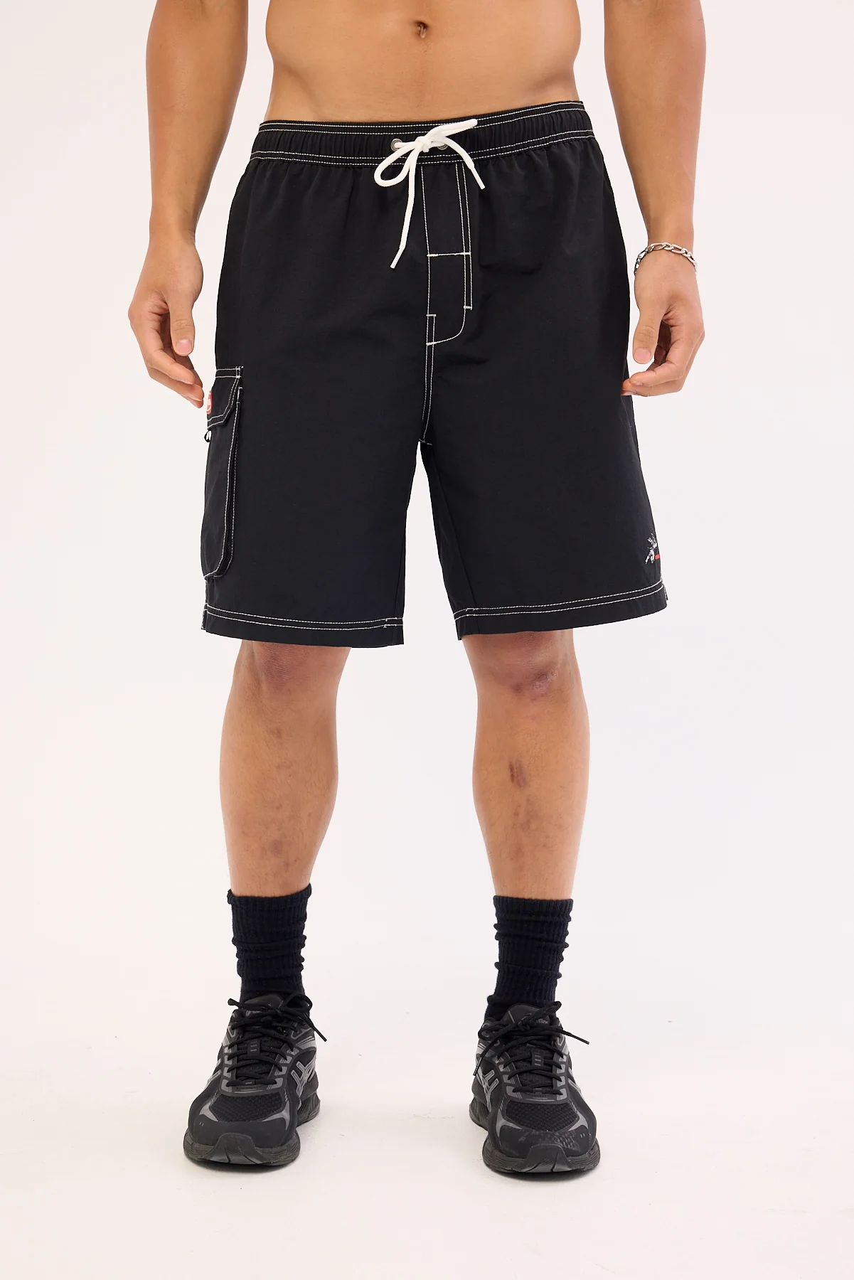 Worship Cherub Swim Short Black - Image 9
