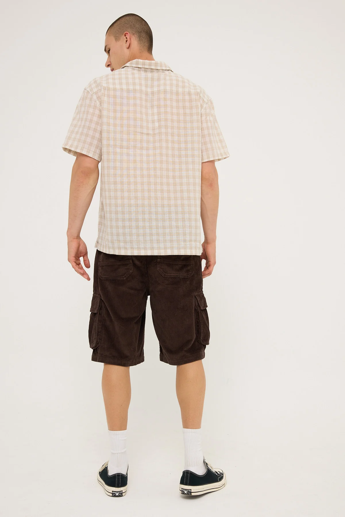 Worship Hank Cargo Short Slater brown - Image 5