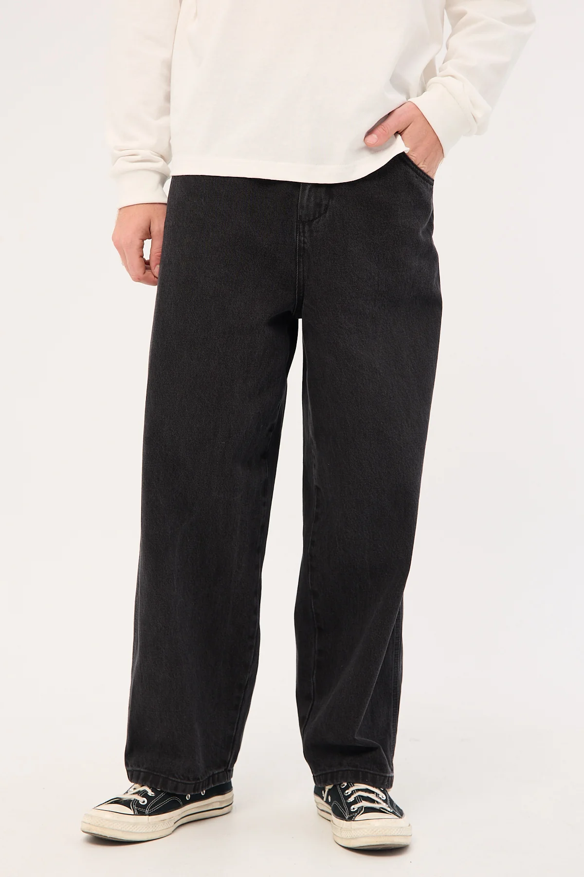 Worship Logorama Dozer Jean Washed Black - Image 2