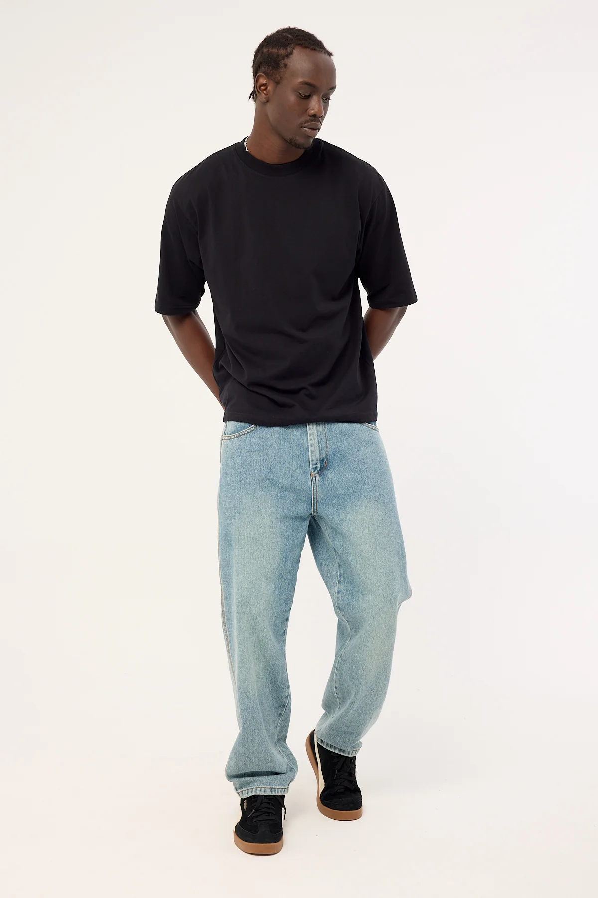 Worship Lounger Baggy Jean Light N Dirty Blue - Image 2