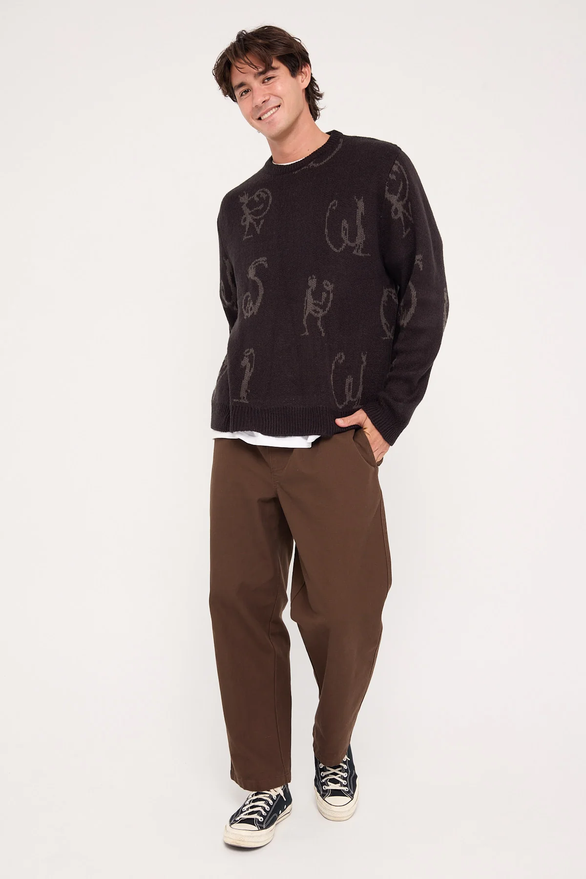 Worship Movement Brushed Knit Black - Image 2