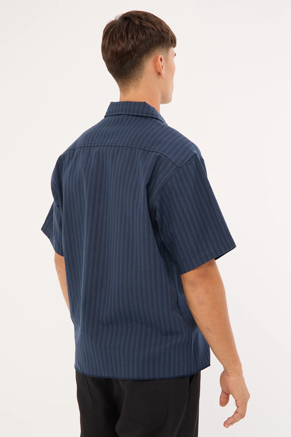 Worship Observer Short Sleeve Shirt Peacoat - Image 5