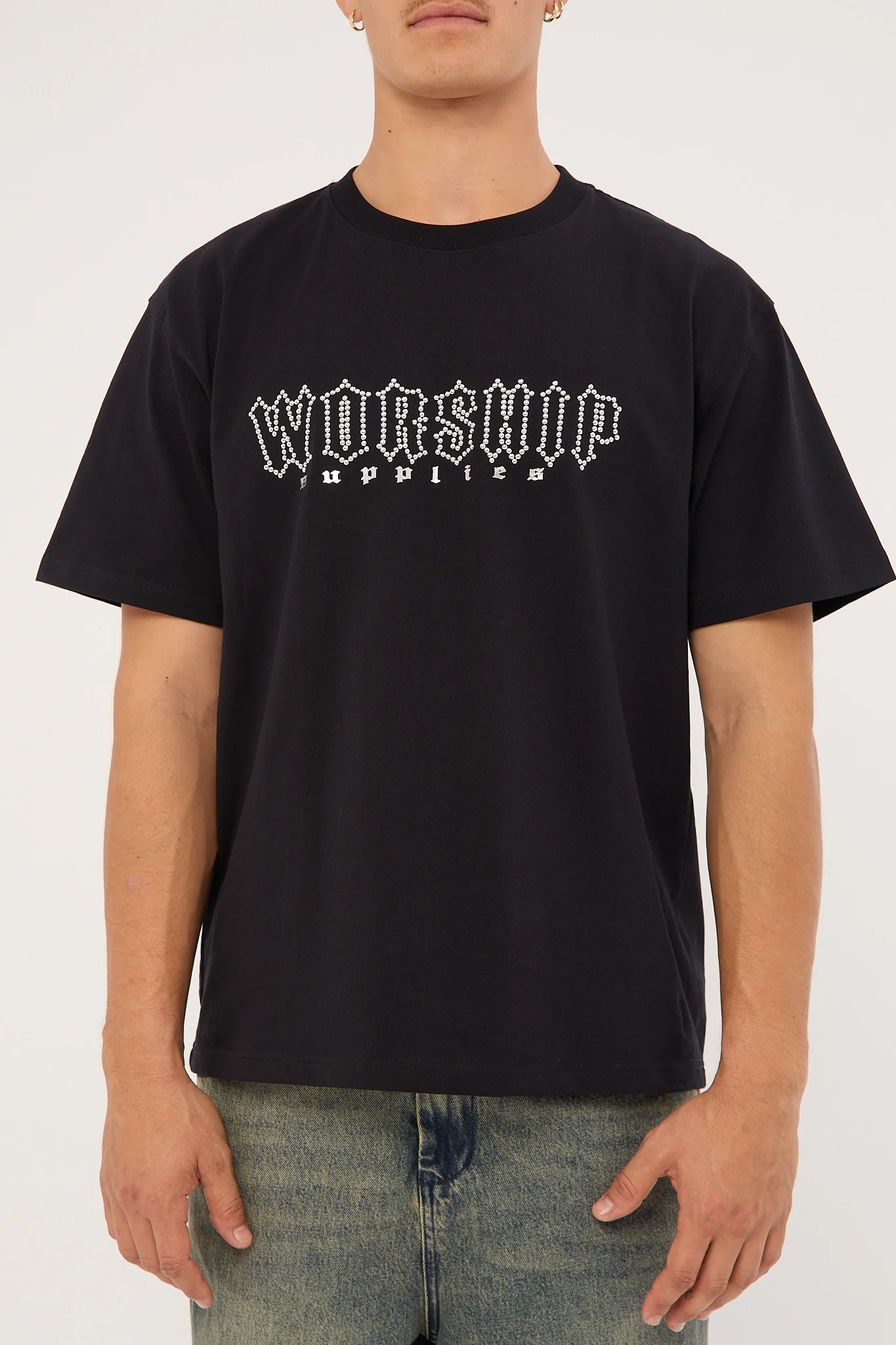 Worship Shiner Tee Black - Image 7