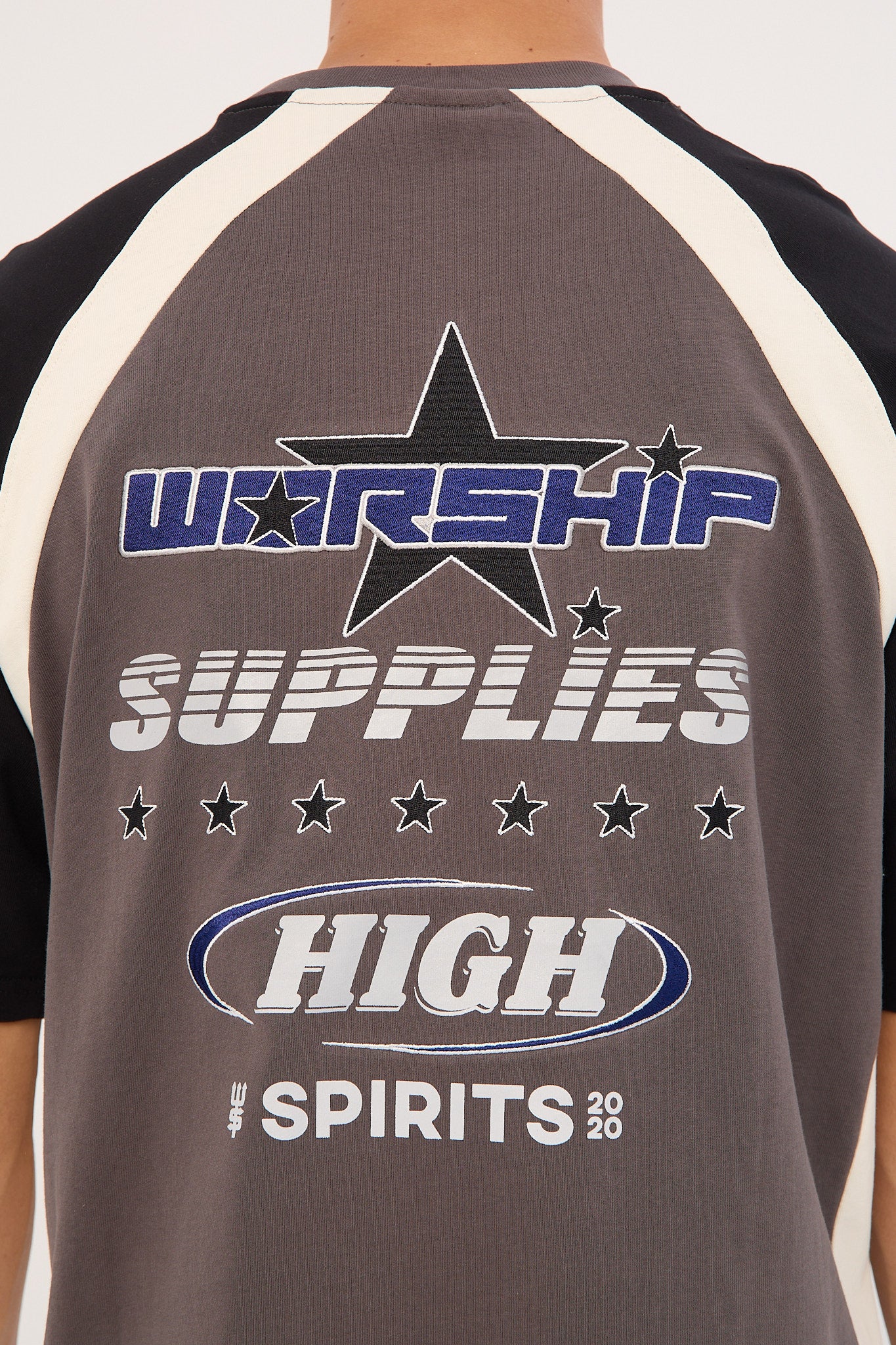 Worship Shooter Oversize Raglan Tee Zine - Image 6