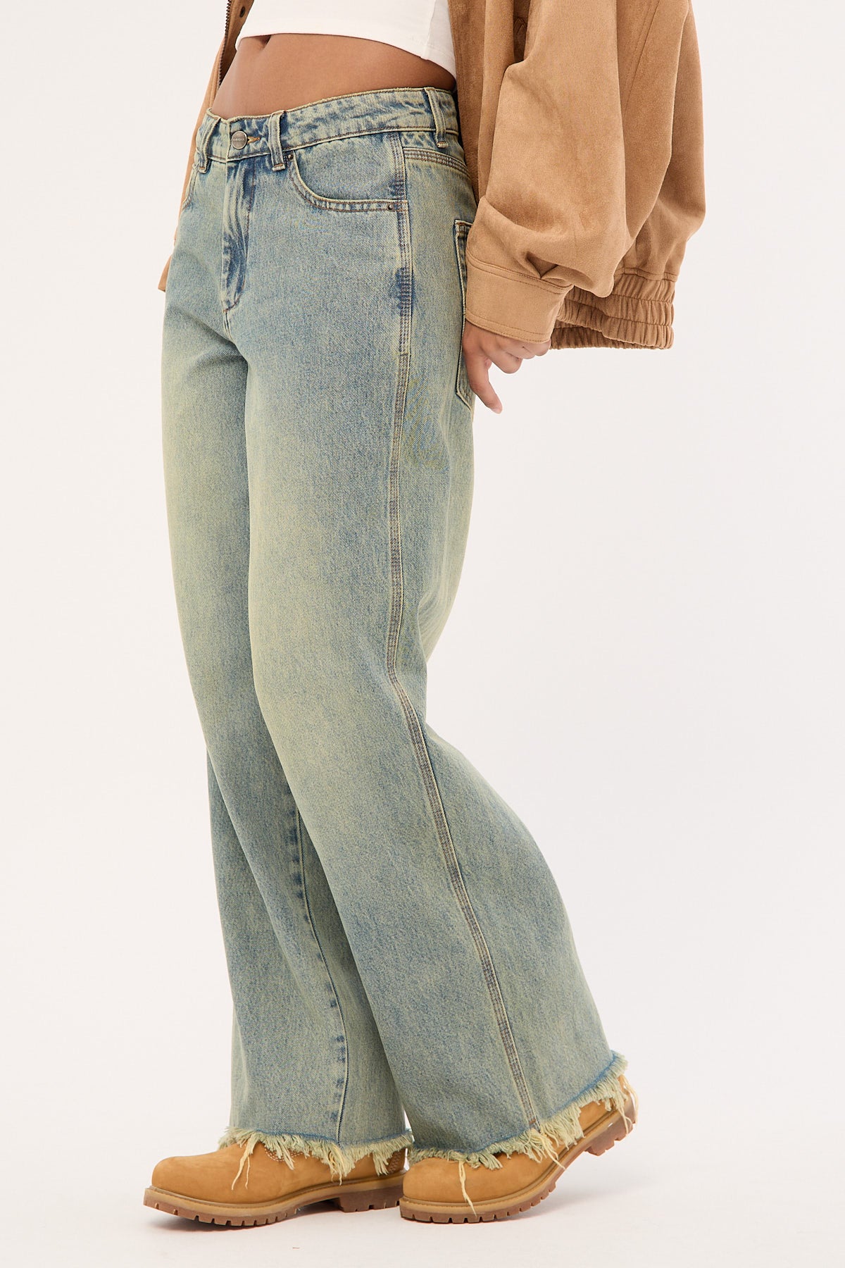 Worship Sloucher Jean Hazard Blue - Image 4