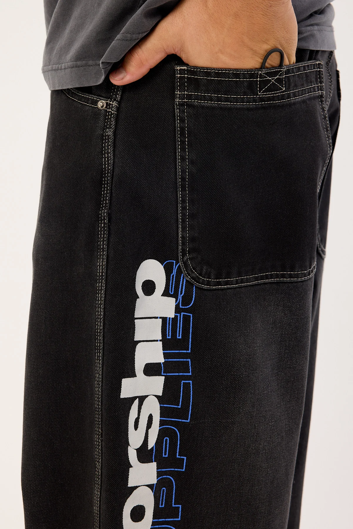 Worship Sonic Dozer Baggy Jean Raven - Image 6