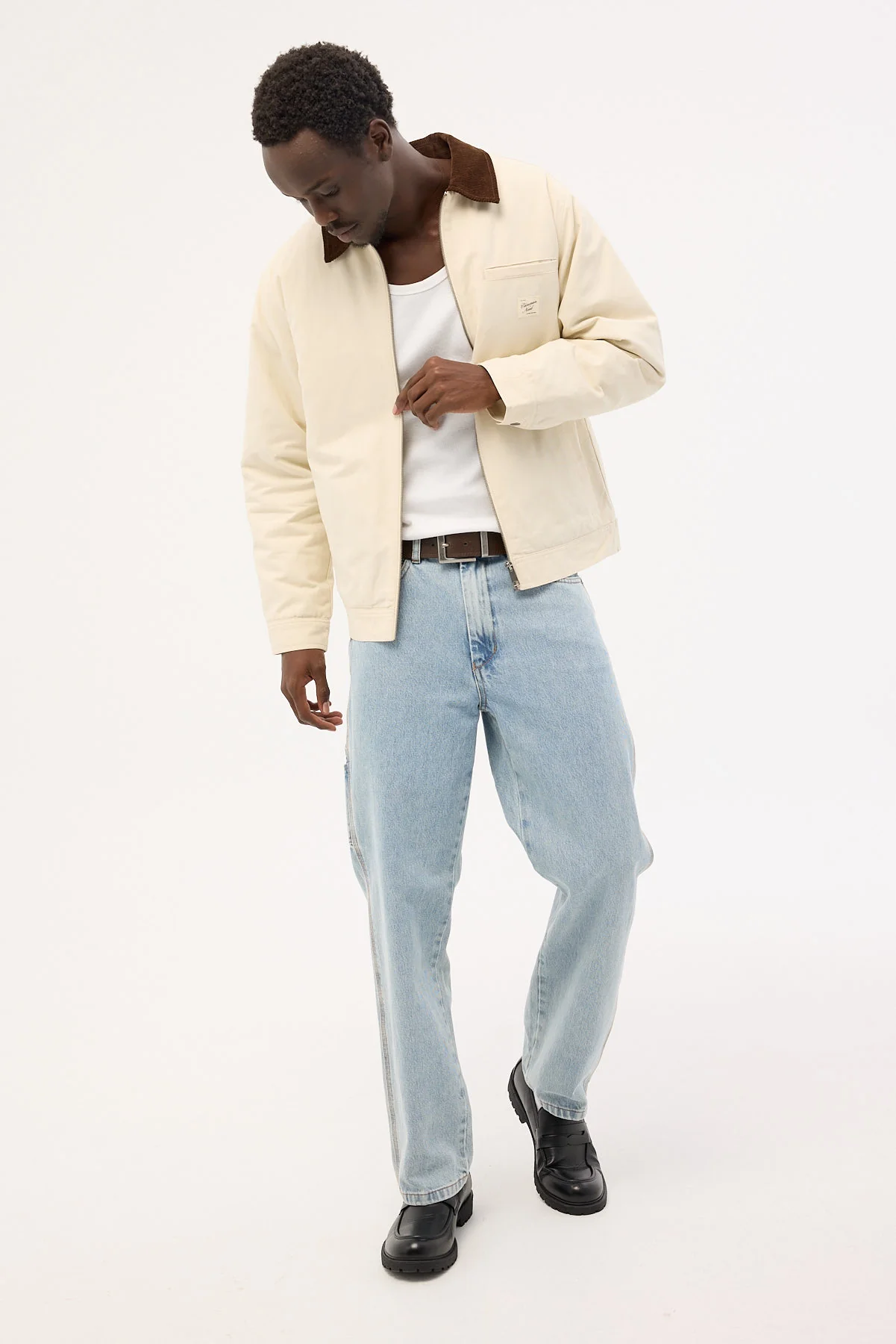 Worship Carpenter Jean Worship Worn Blue Denim - Image 4