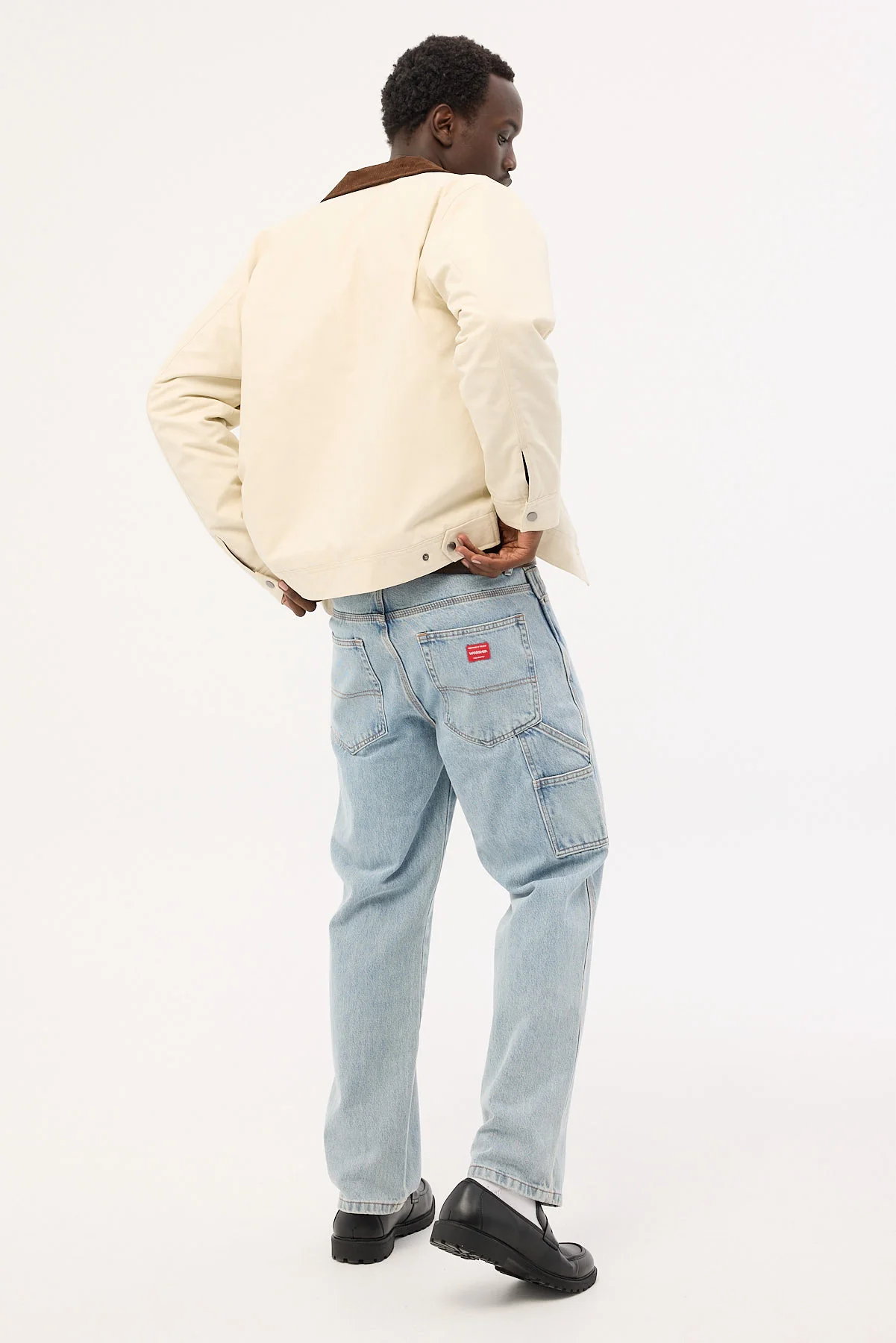 Worship Carpenter Jean Worship Worn Blue Denim - Image 6
