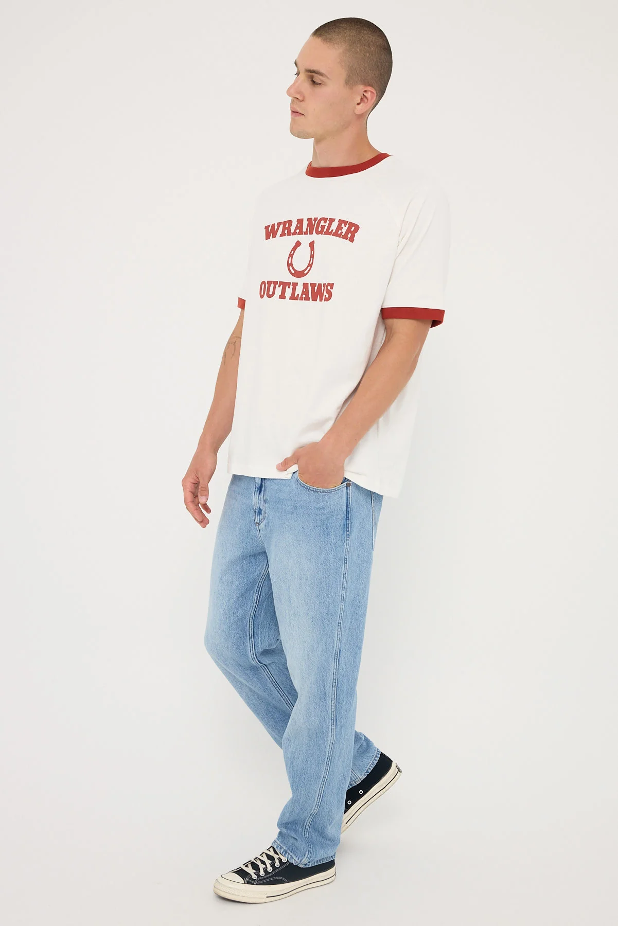 Wrangler Eazy Straight Daybreak Blue - Image 3