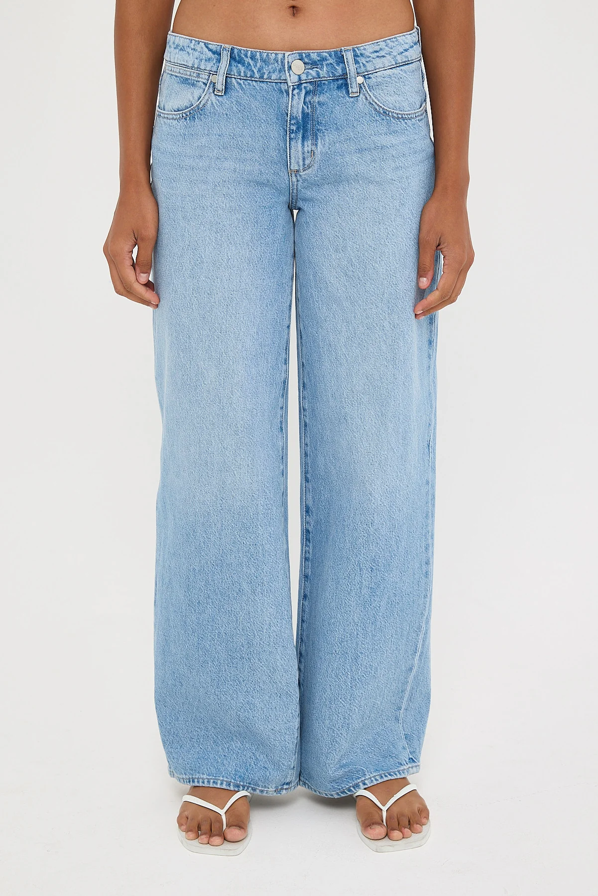 Wrangler Low Farrah Jeans New Dawn - Image 7