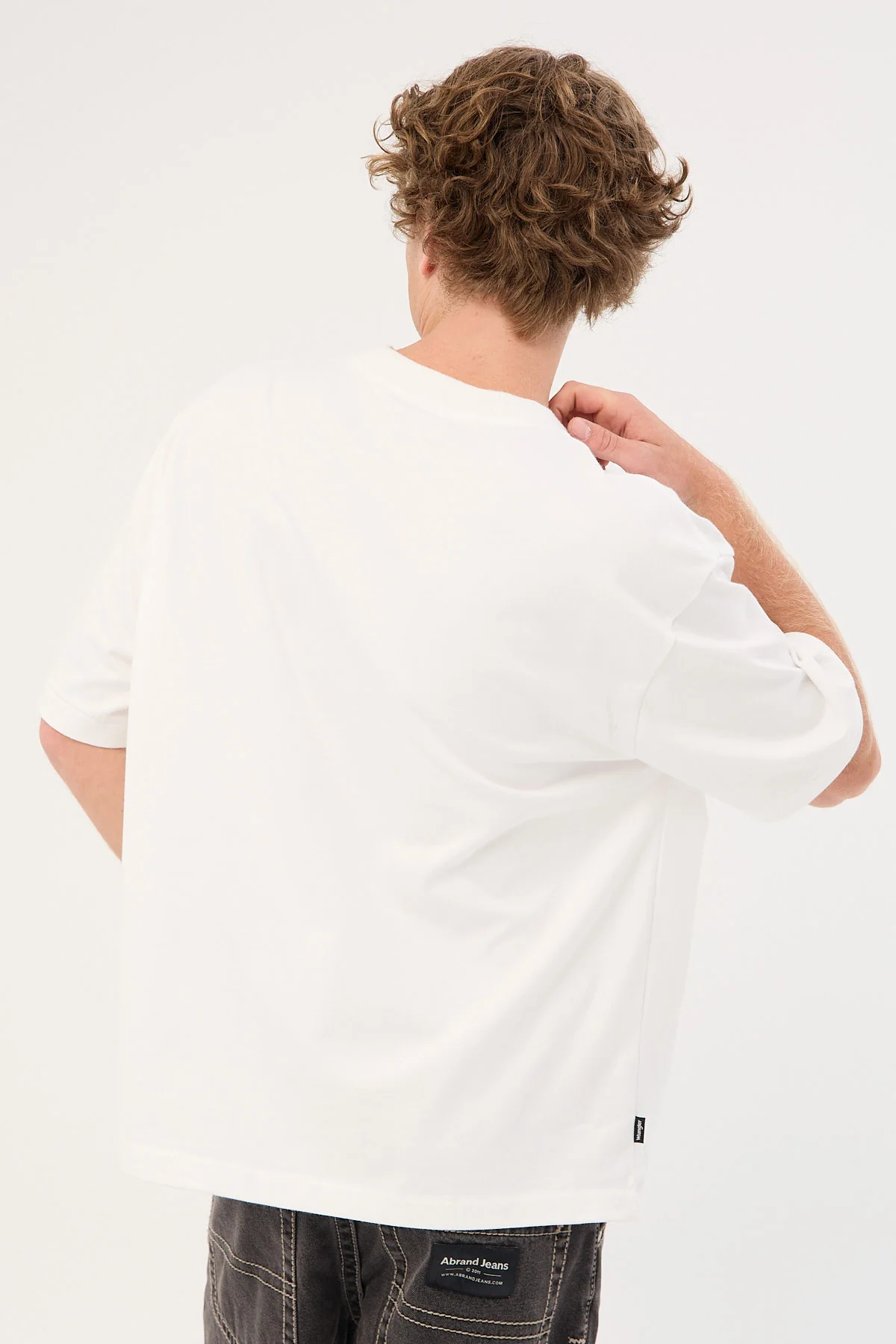 Wrangler Scorpio Boxcar Tee White - Image 5