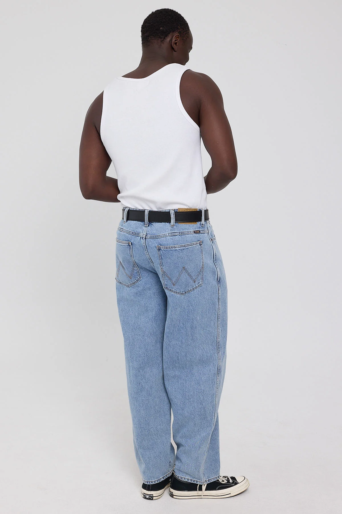 Wrangler Steezy Jean Lazy Blue - Image 3