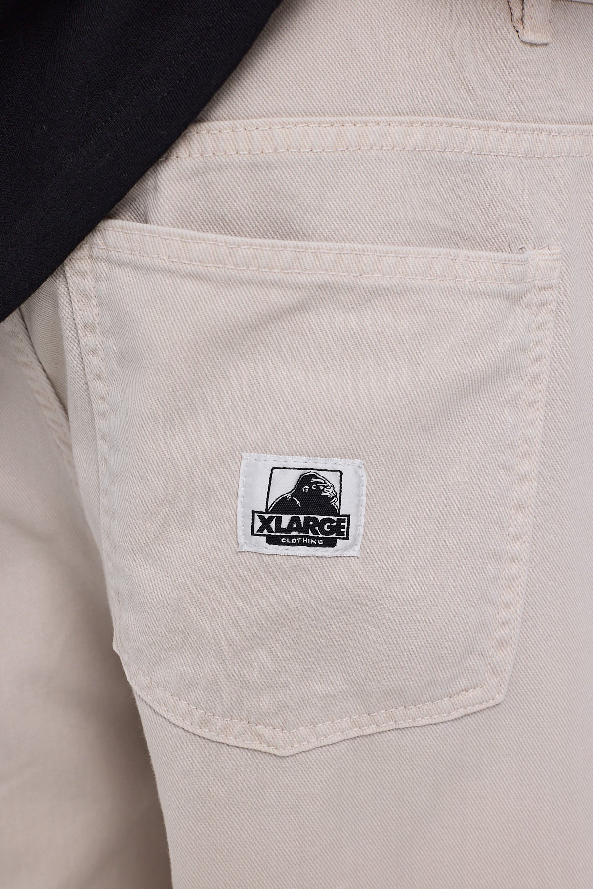 Xlarge Bull Denim 91 Jean Washed Beige - Image 4