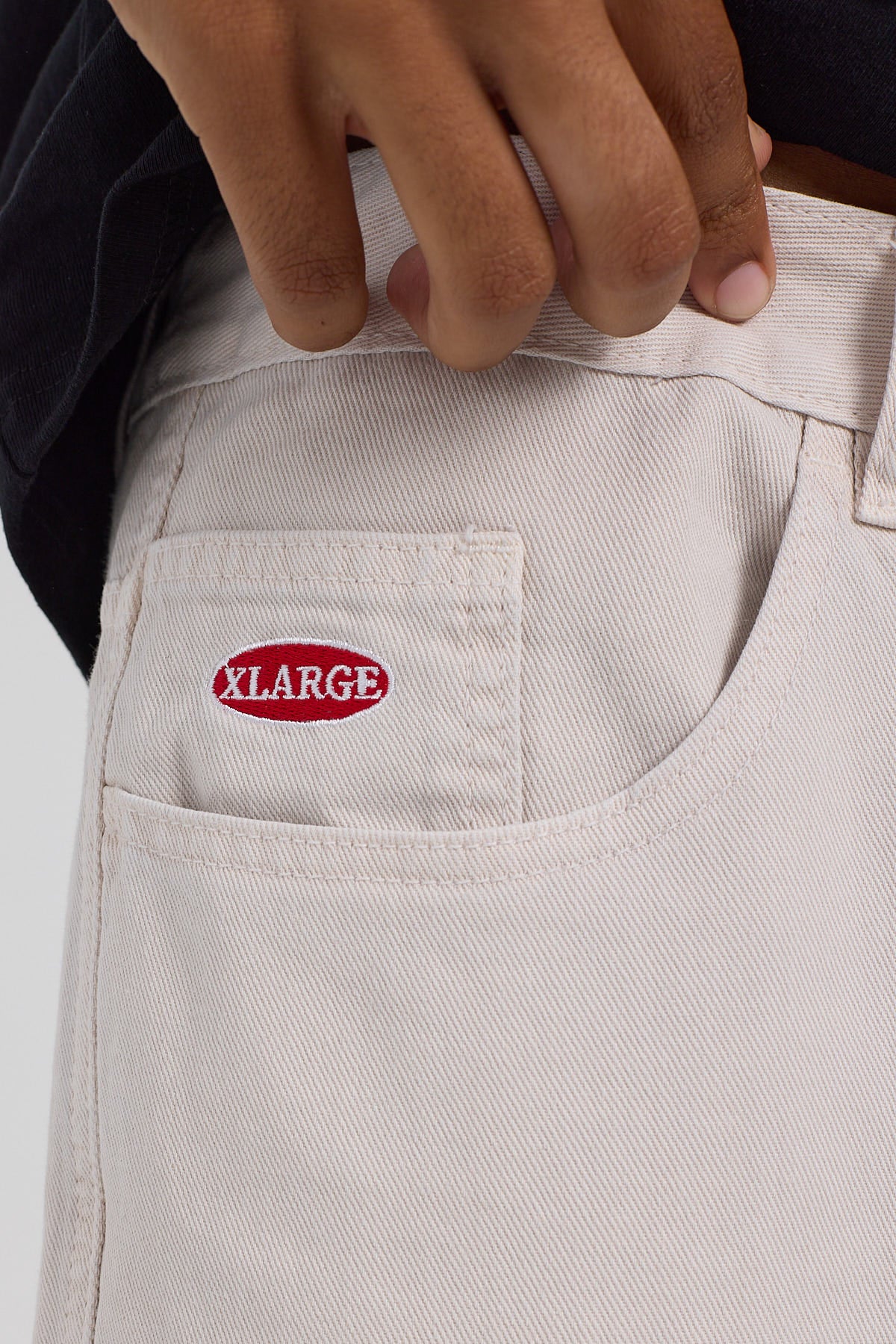 Xlarge Bull Denim 91 Jean Washed Beige - Image 5