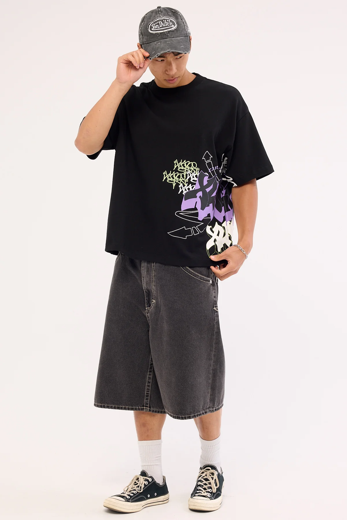 Xlarge Layers Gorilla Fit SS Tee Solid Black - Image 2