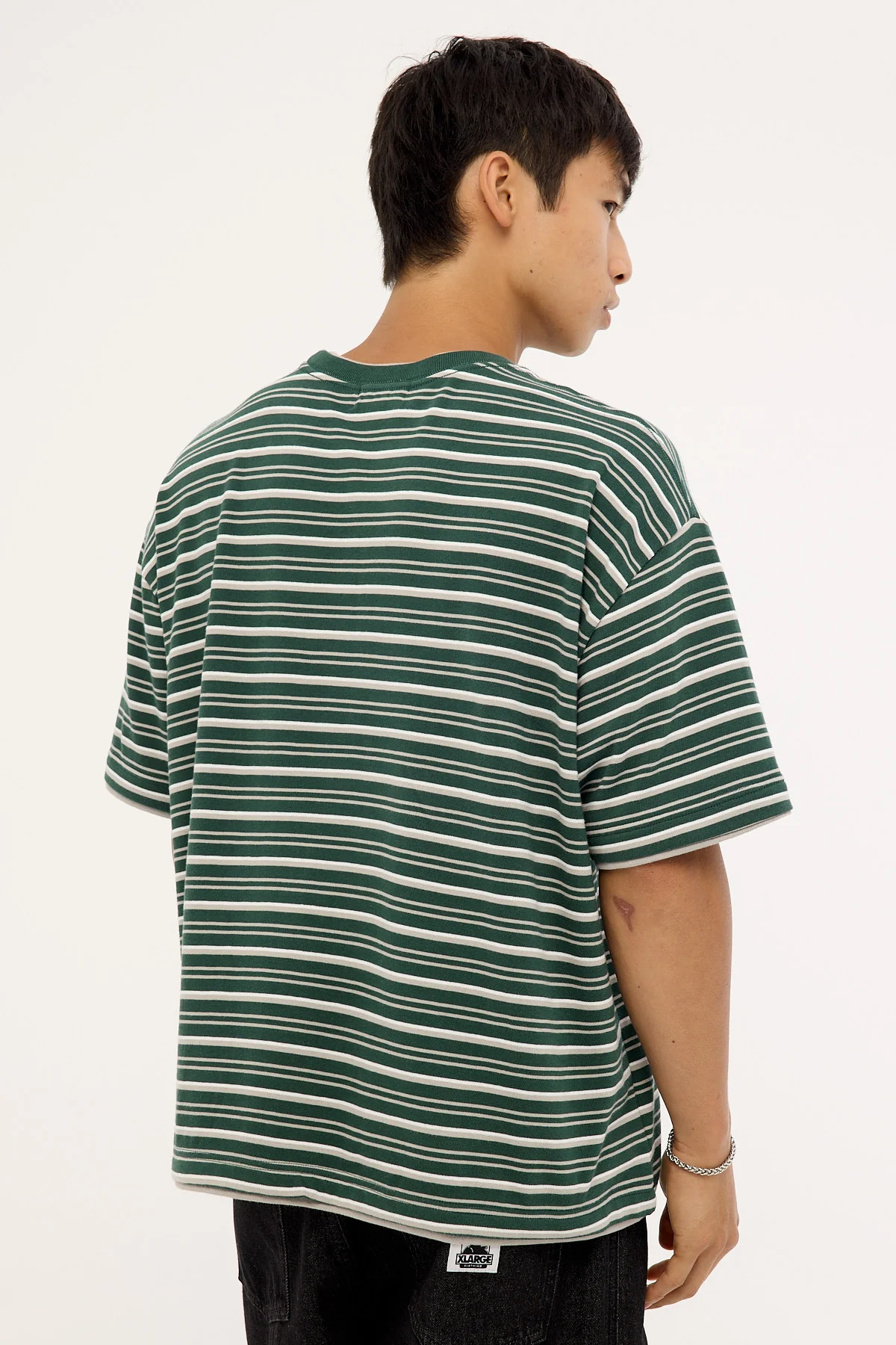 Xlarge Stripe Layer Gorilla Fit Tee Eden - Image 5
